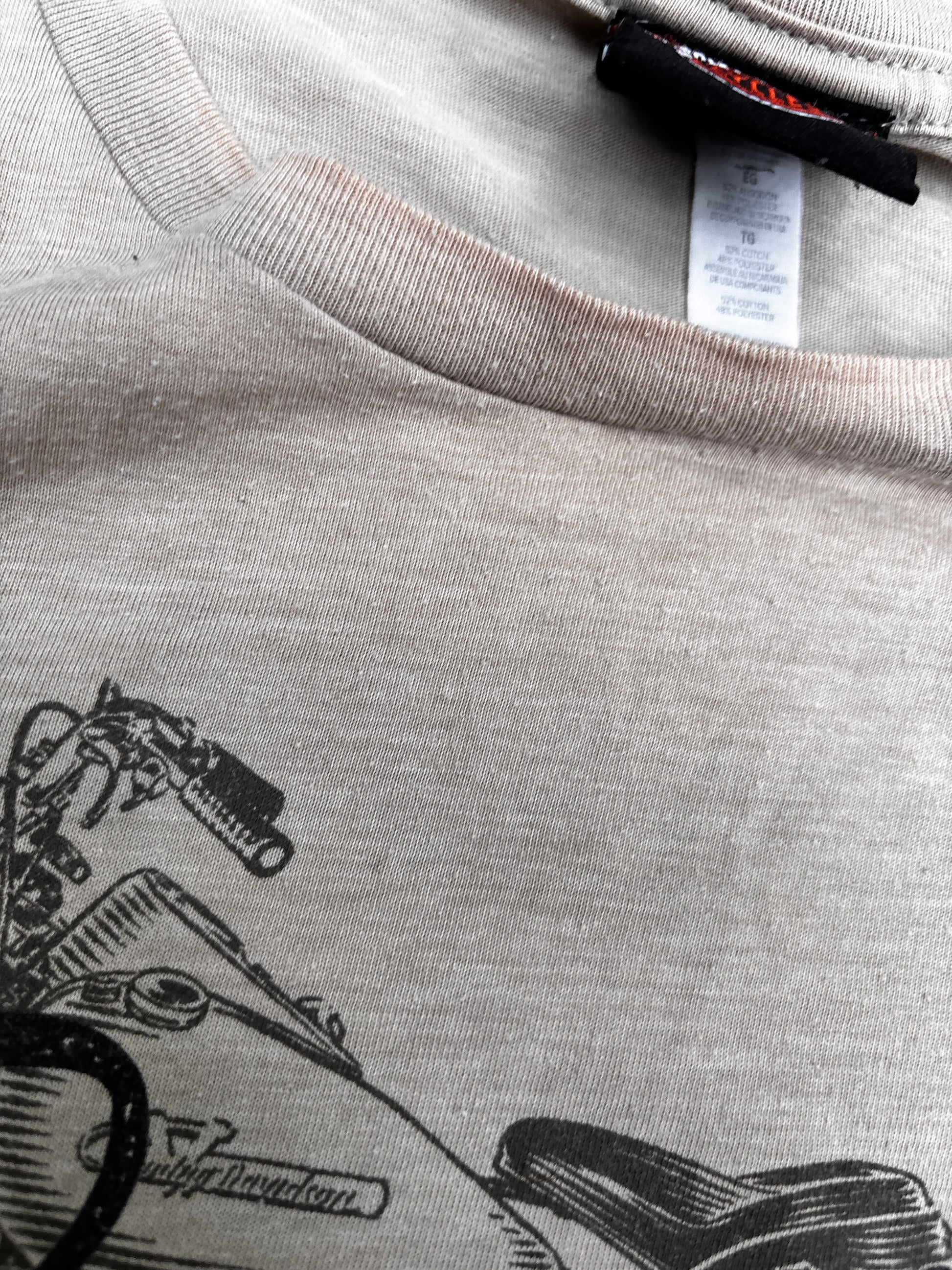 2018 Harley Davidson T-shirt Size XL Brown
