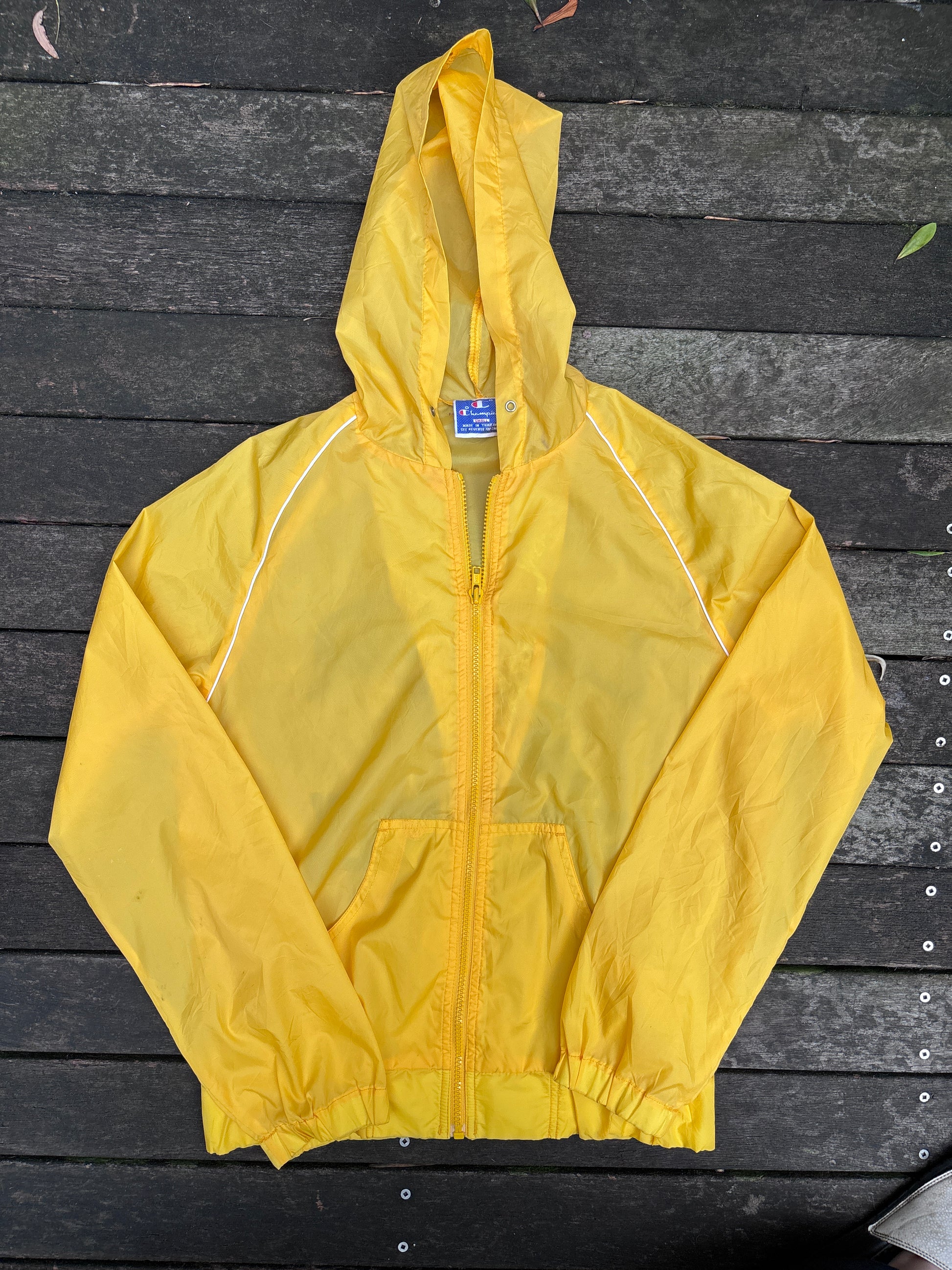 Y2K Champion Nylon Jacket Size S Girls Track Team USA