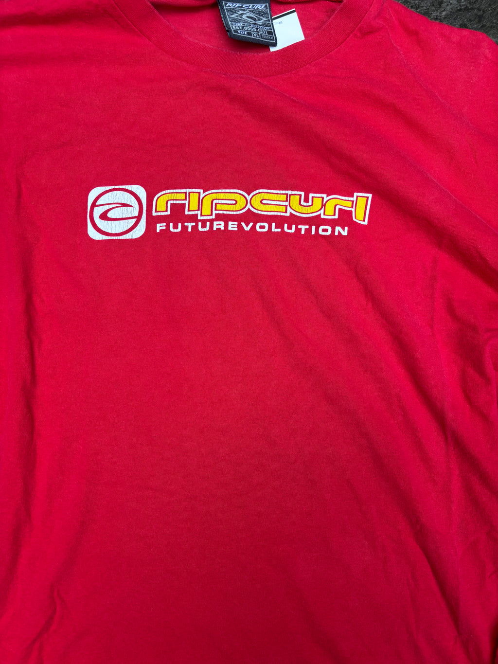 Vintage 80s Rip Curl T-shirt Long Sleeve Made in Aus