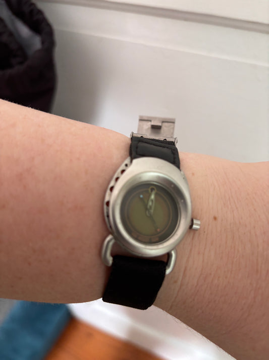 Women's Vintage Y2K Nike ACG Analogue Watch All Steel Tech Wear Gorpcore