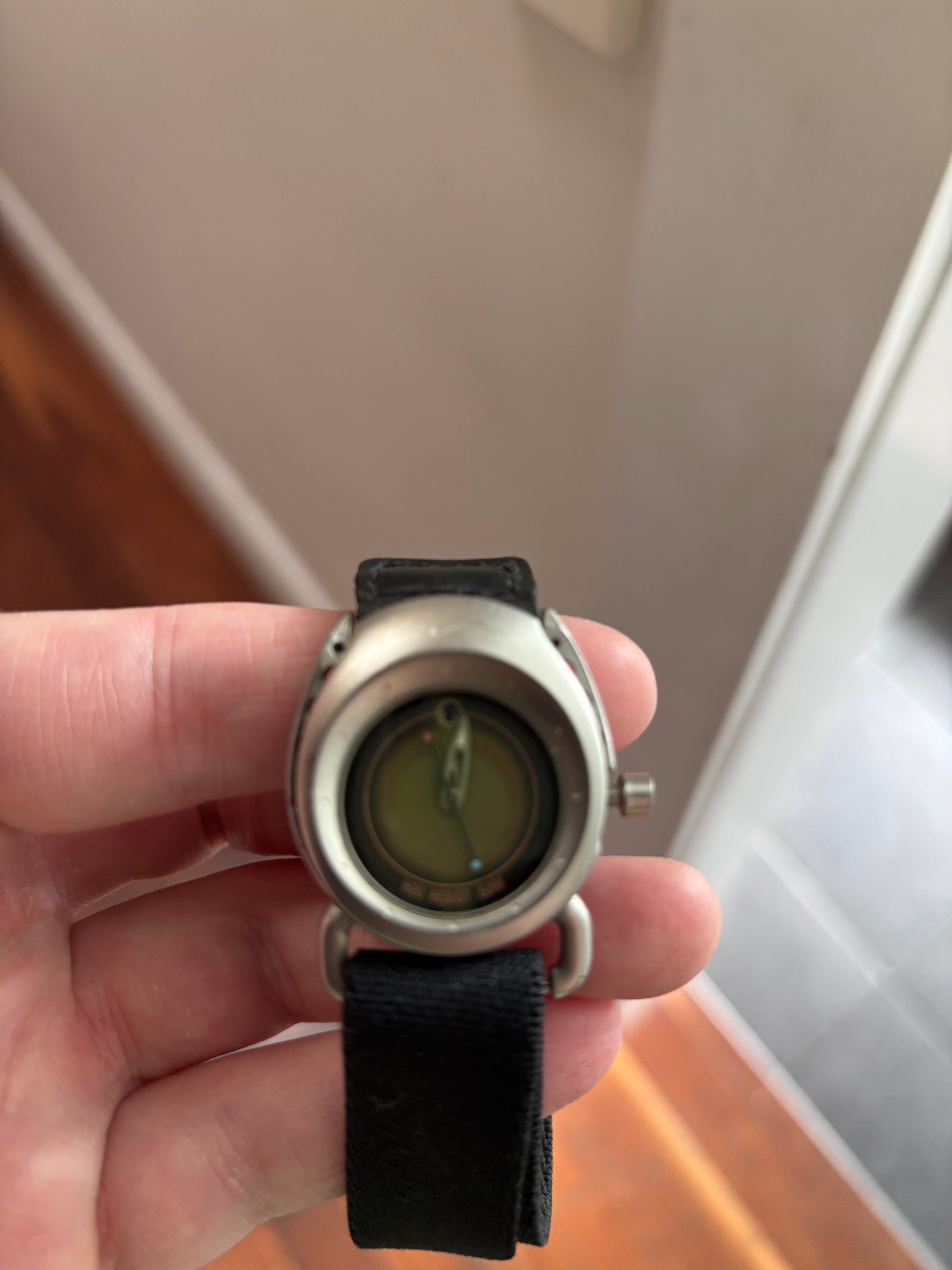 Women's Vintage Y2K Nike ACG Analogue Watch All Steel Tech Wear Gorpcore