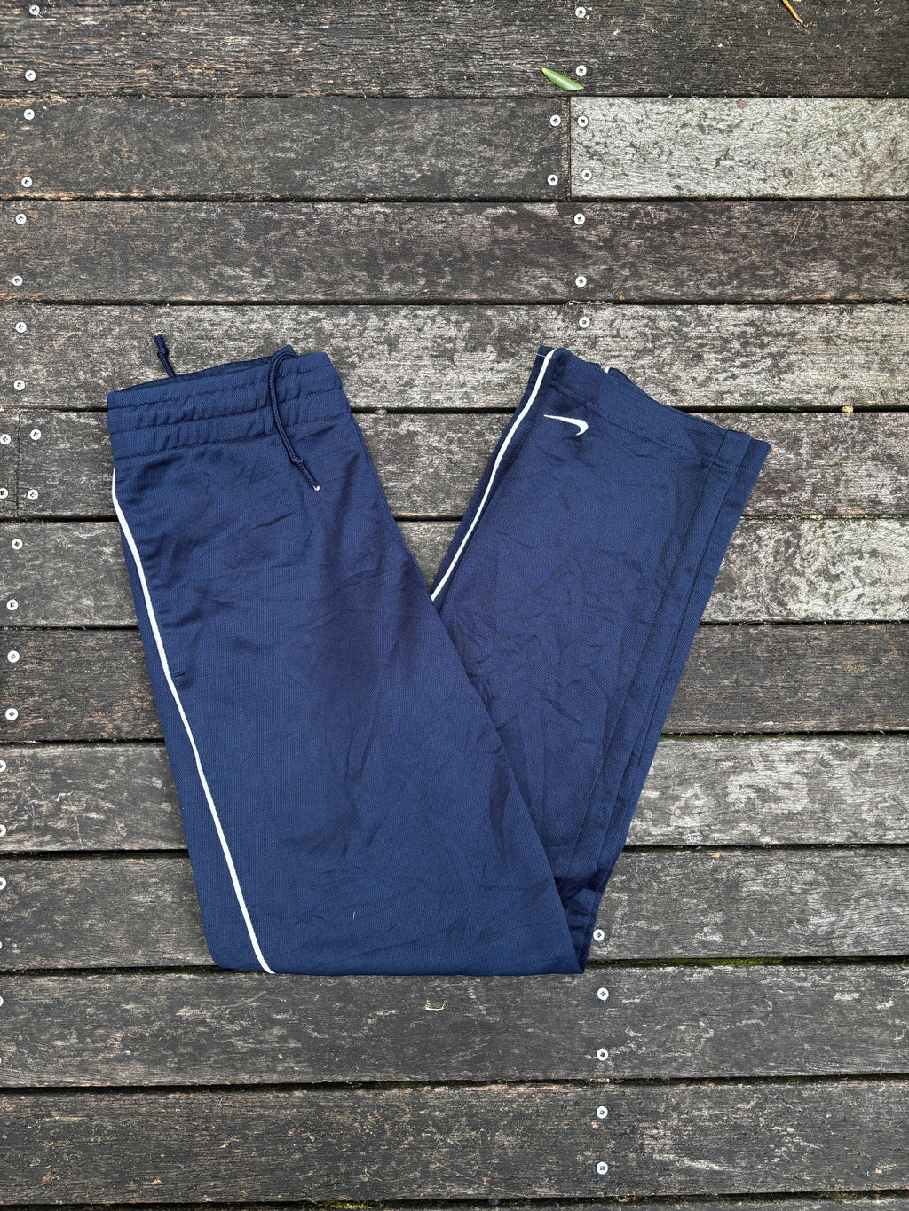 Nike Mesh Textured Track Pants Size S Y2K