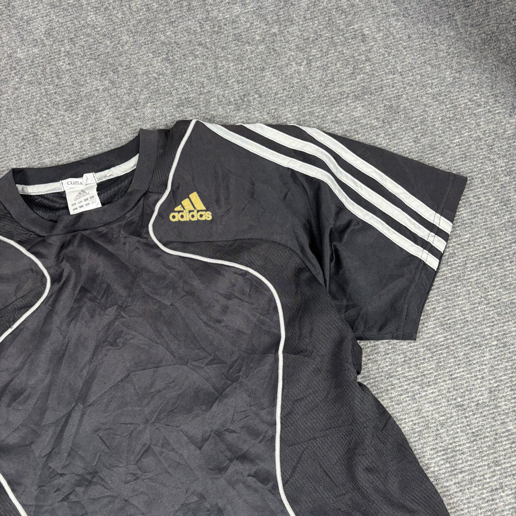 Vintage Adidas Climacool Jersey Men's Small Black Activewear T-shirt