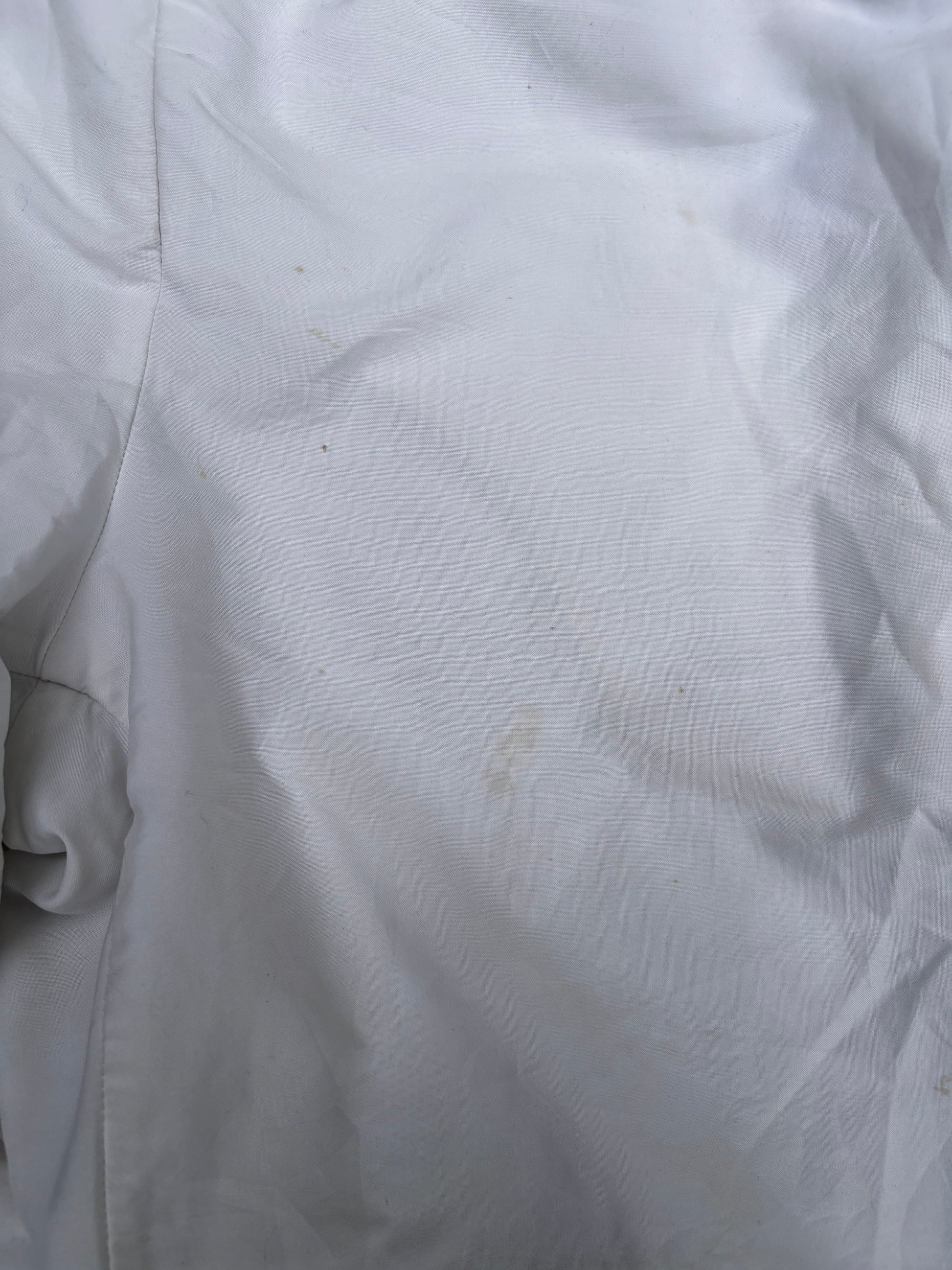 Vintage Y2K Nike Track Pants Size M White Black Detail Classic Windbreakers