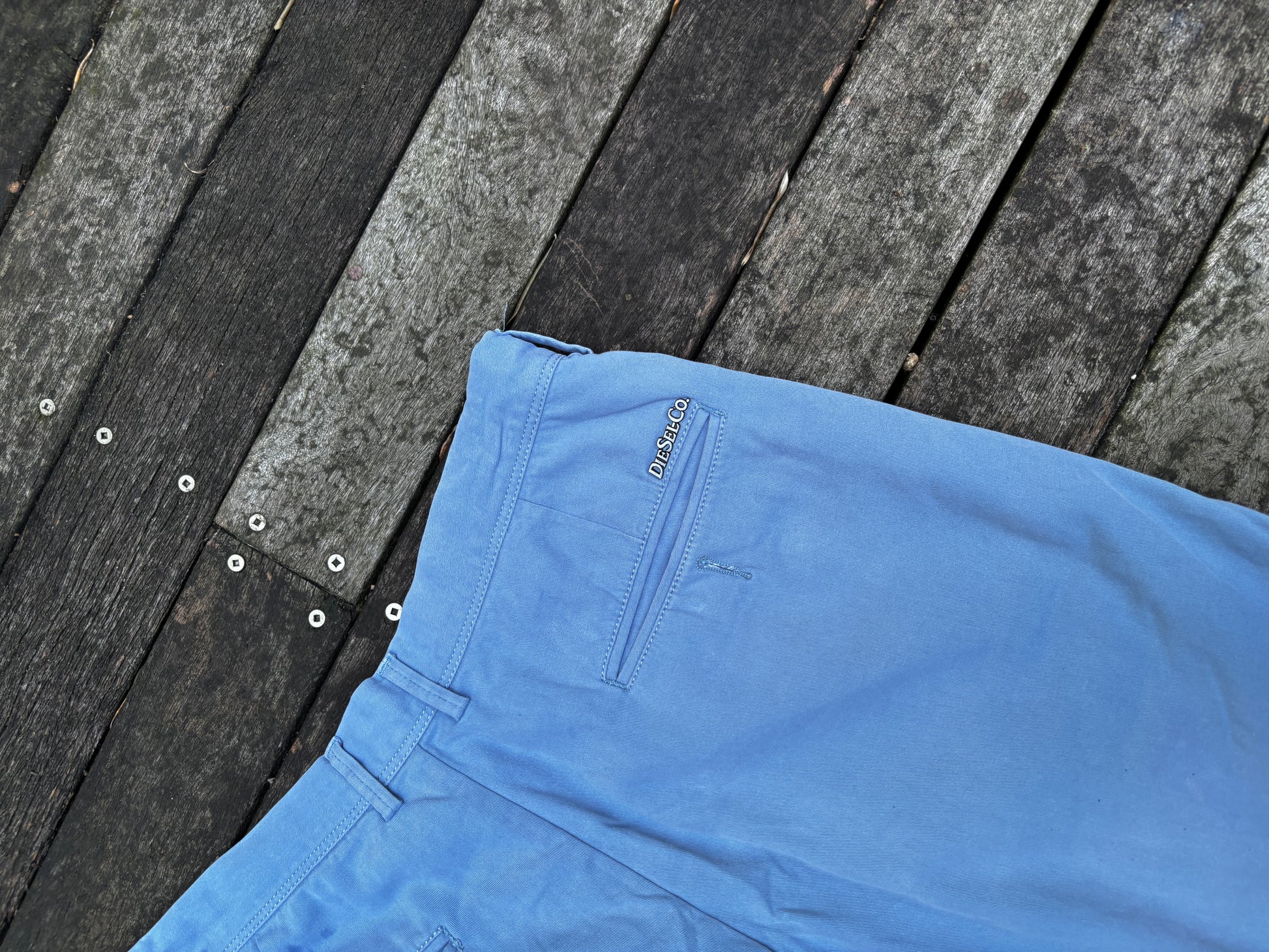 Vintage Diesel Denim Shorts Size 32 Blue