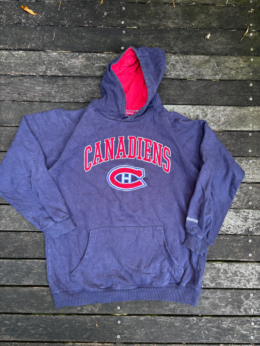 Vintage NHL Reebok Montreal Canadiens Jumper Size XL