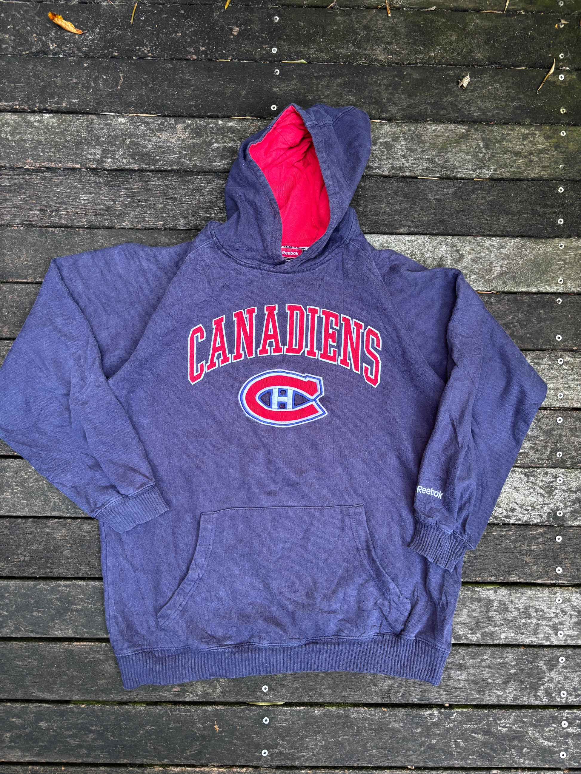 Vintage NHL Reebok Montreal Canadiens Jumper Size XL