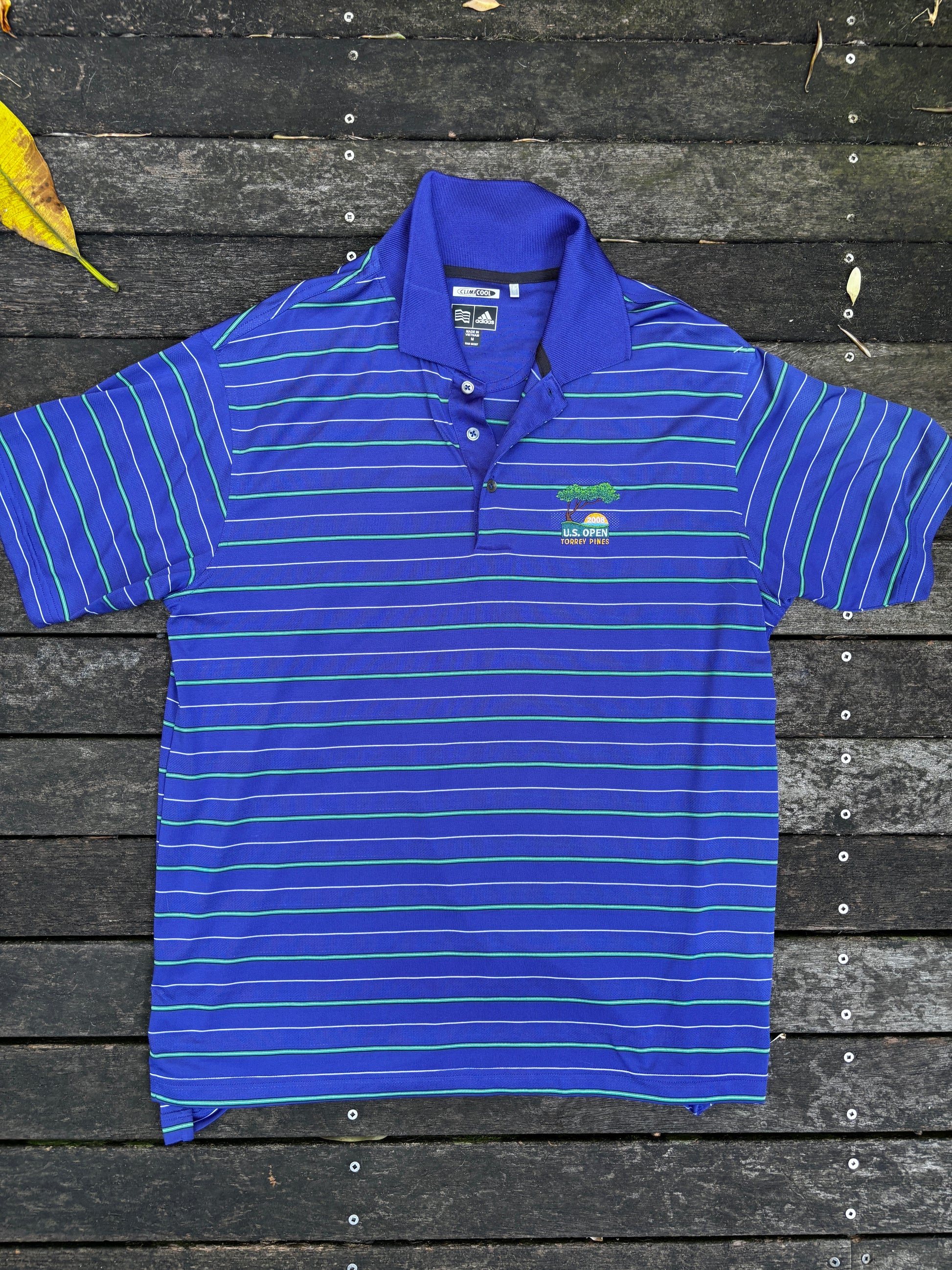 Vintage Adidas US Open Golf Polo Size M