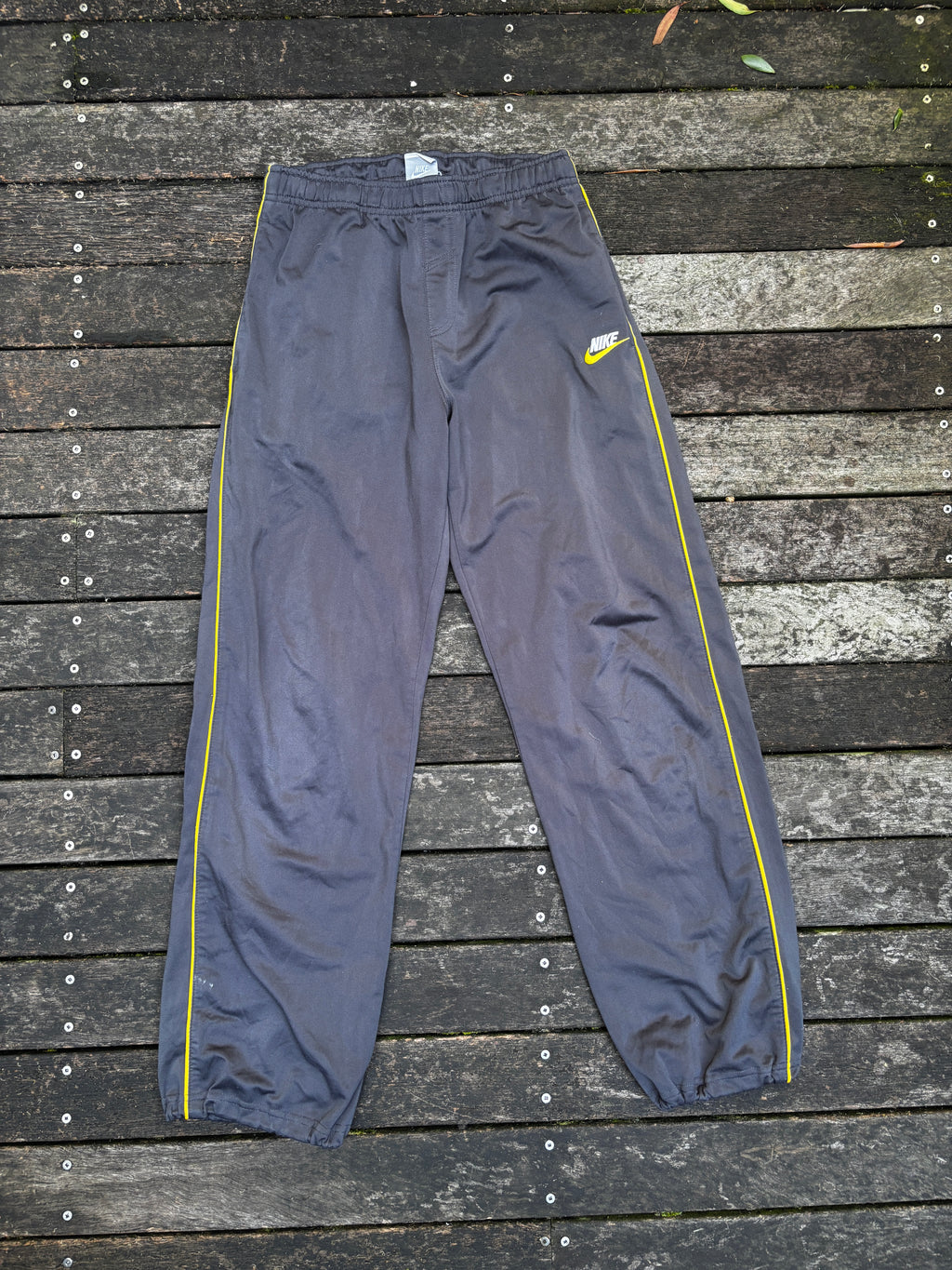 Vintage Grey Tag Bungee Cuff Nike Track Pants Size S