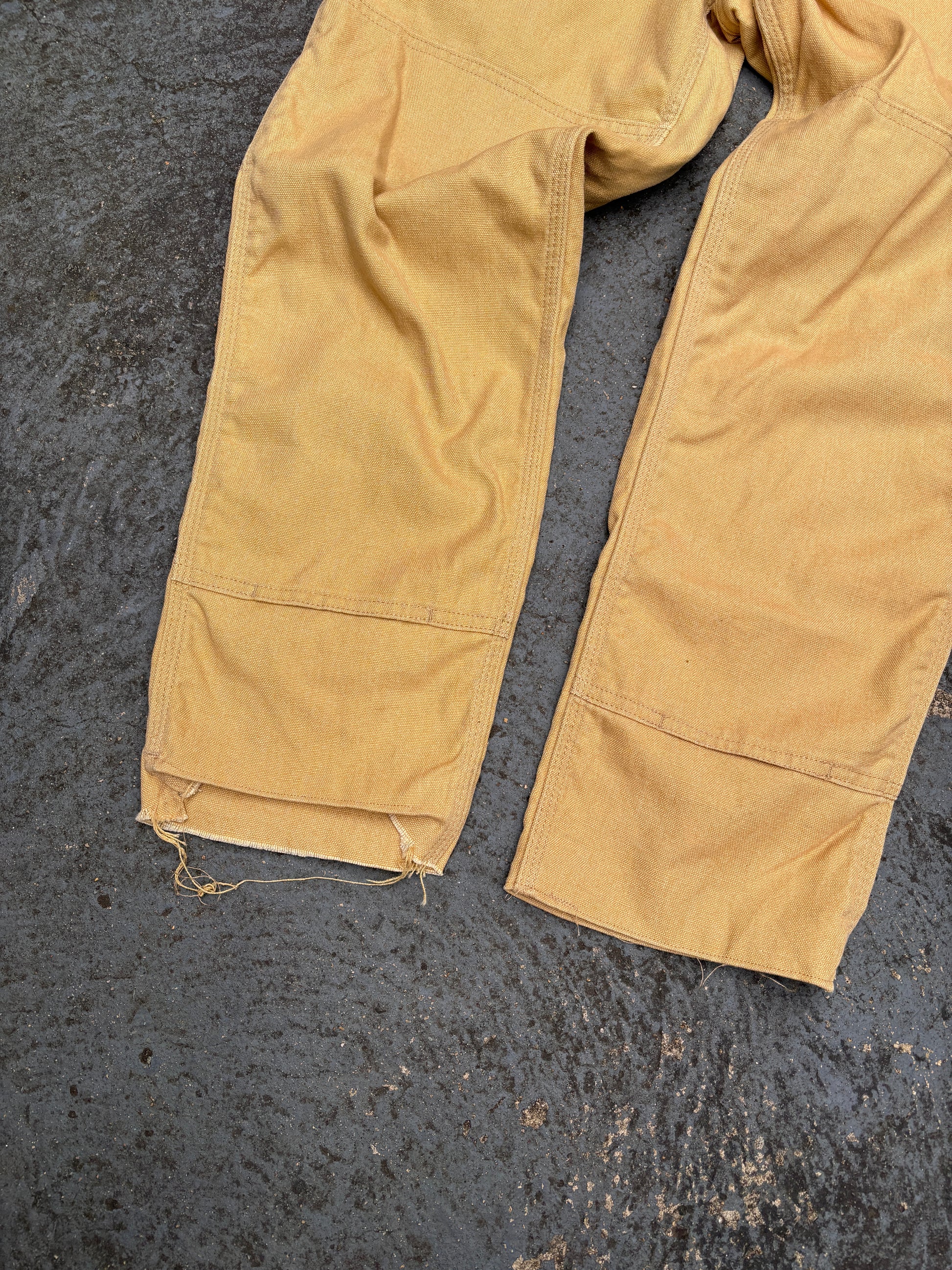 Patagonia Carpenter Jeans Size S Tan Workwear Pocket Logo Brown Tag Straight Leg