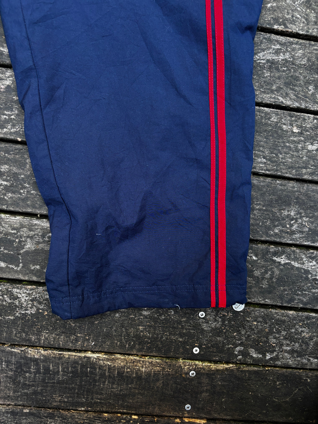 Nike Y2K Track Pants Size XXL Navy Red Line Detail