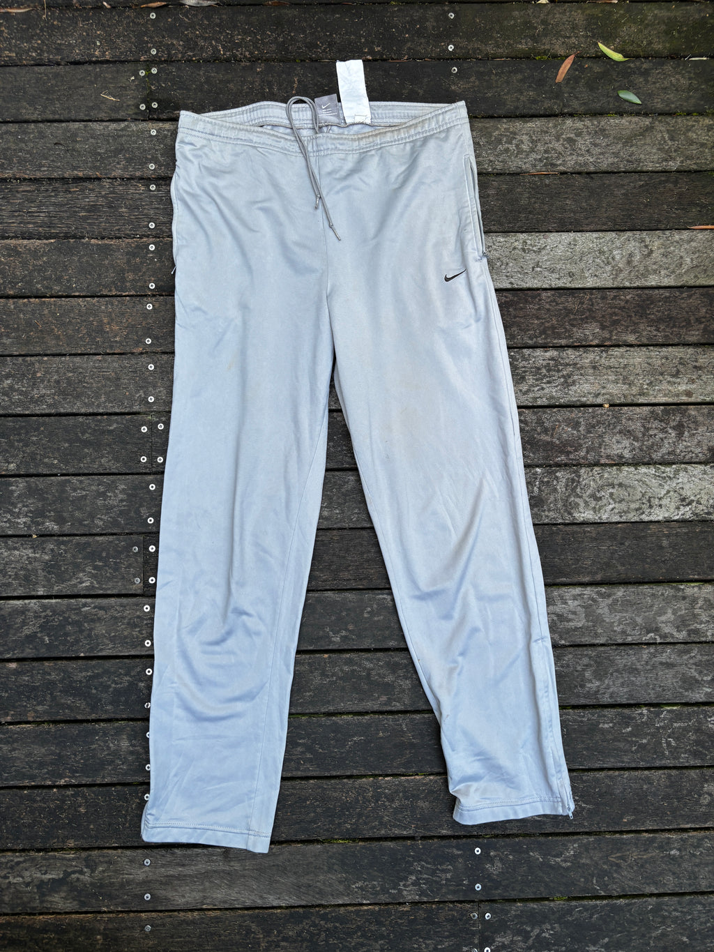 Y2K Nike Grey Track Pants Size S