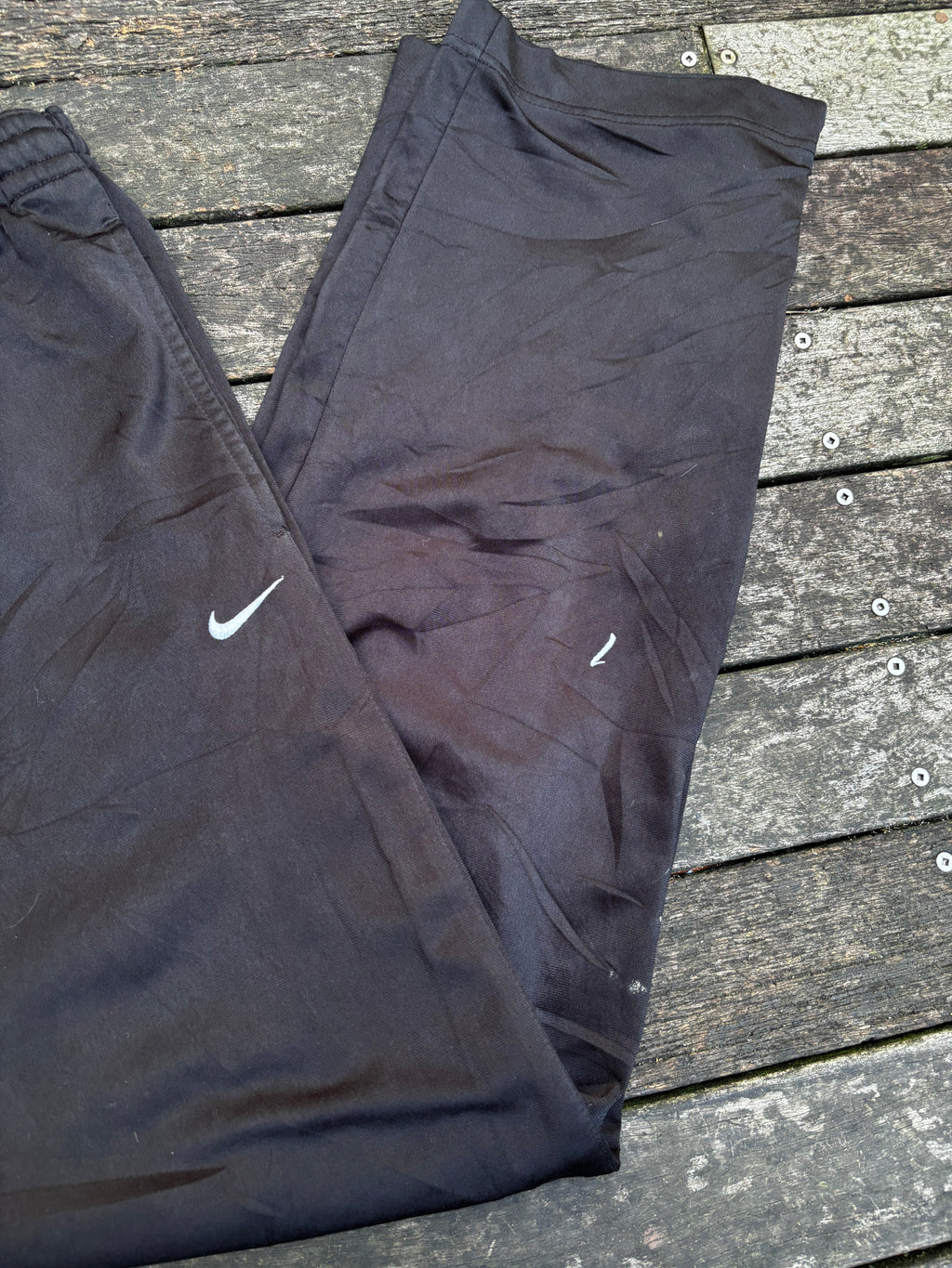 Plain Nike Classic Track Pants in Black Size S