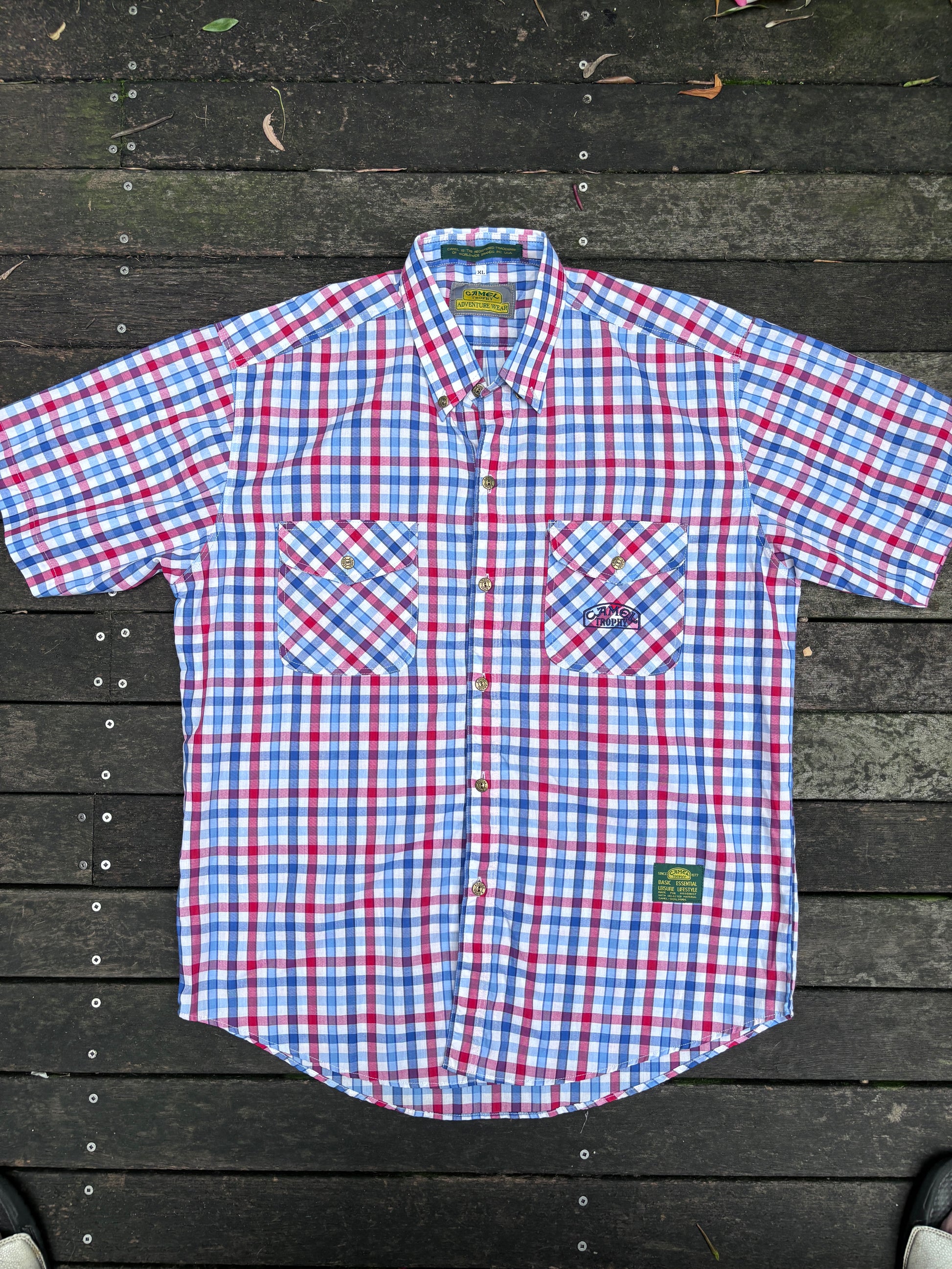 Vintage 90's Camel Trophy Shirt Size XL