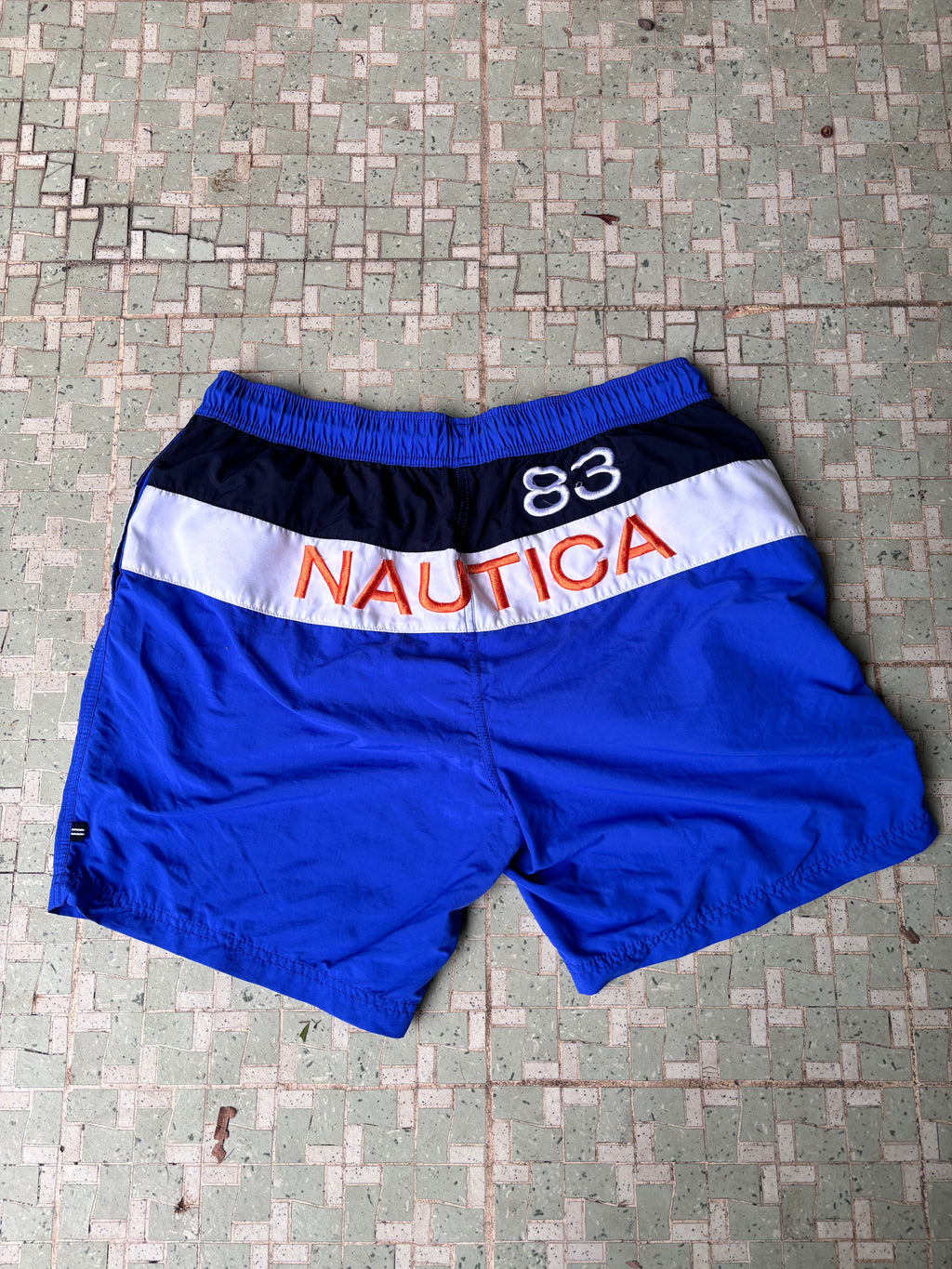 Nautica 83 Shorts Size L Blue