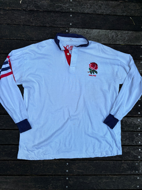 1991 Cotton Traders England Team Rugby Jersey
