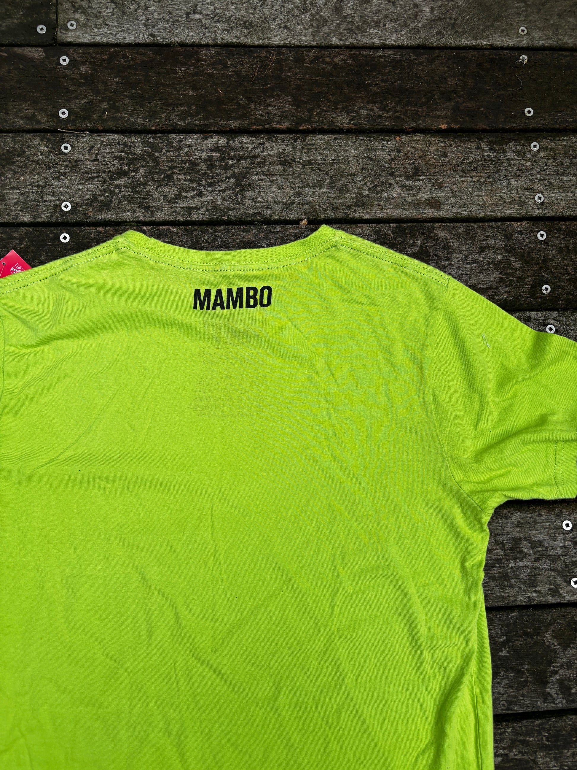 Mambo Farting Dog T-shirt Size S
