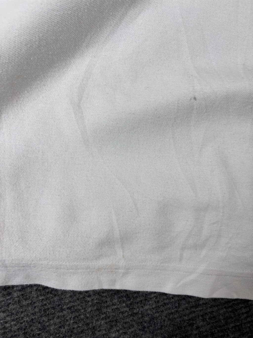 Vintage 90s Nike Court Polo Shirt Men’s L White Blue Chest Logo + Swoosh