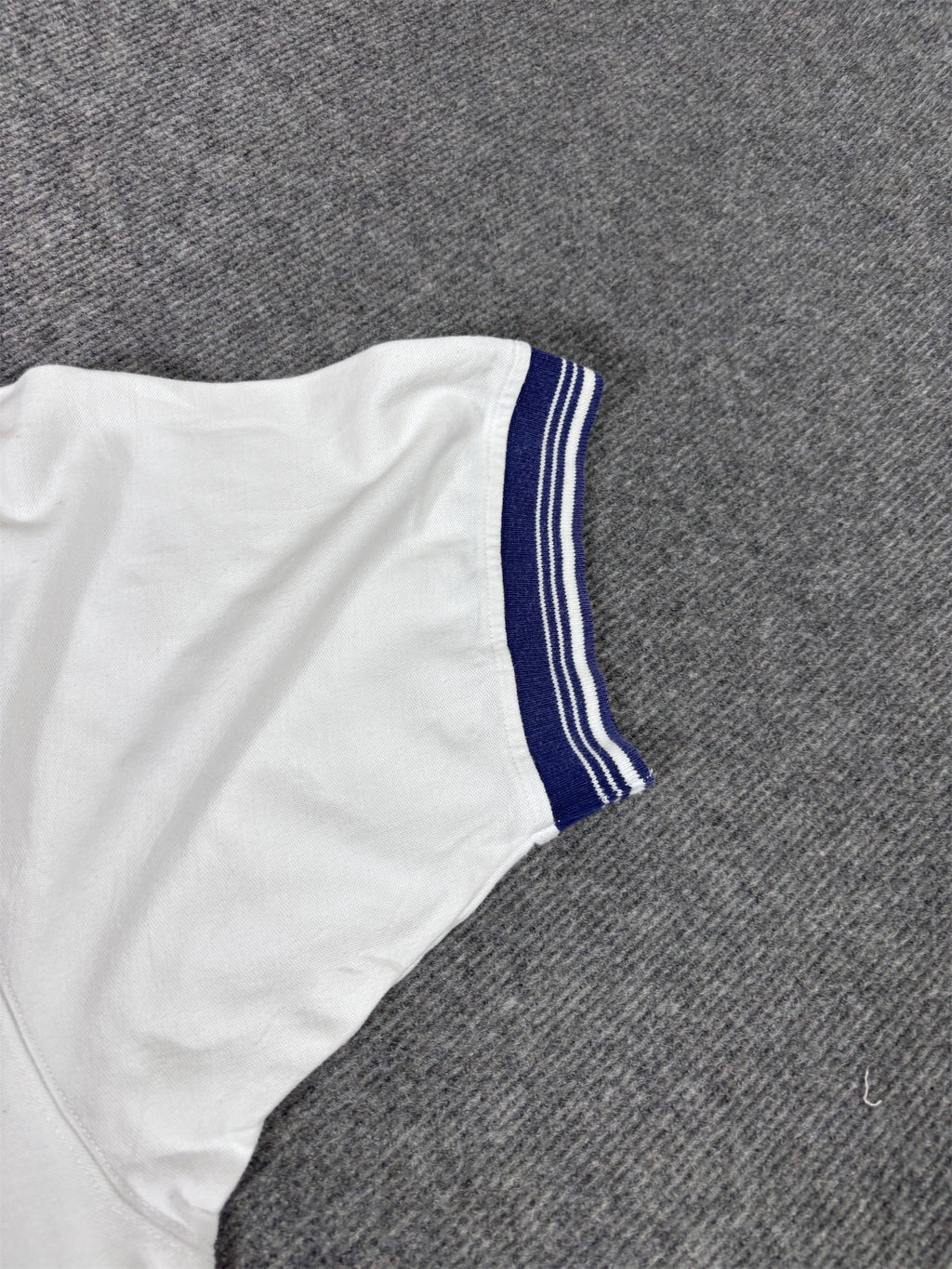 Vintage 90s Nike Court Polo Shirt Men’s L White Blue Chest Logo + Swoosh