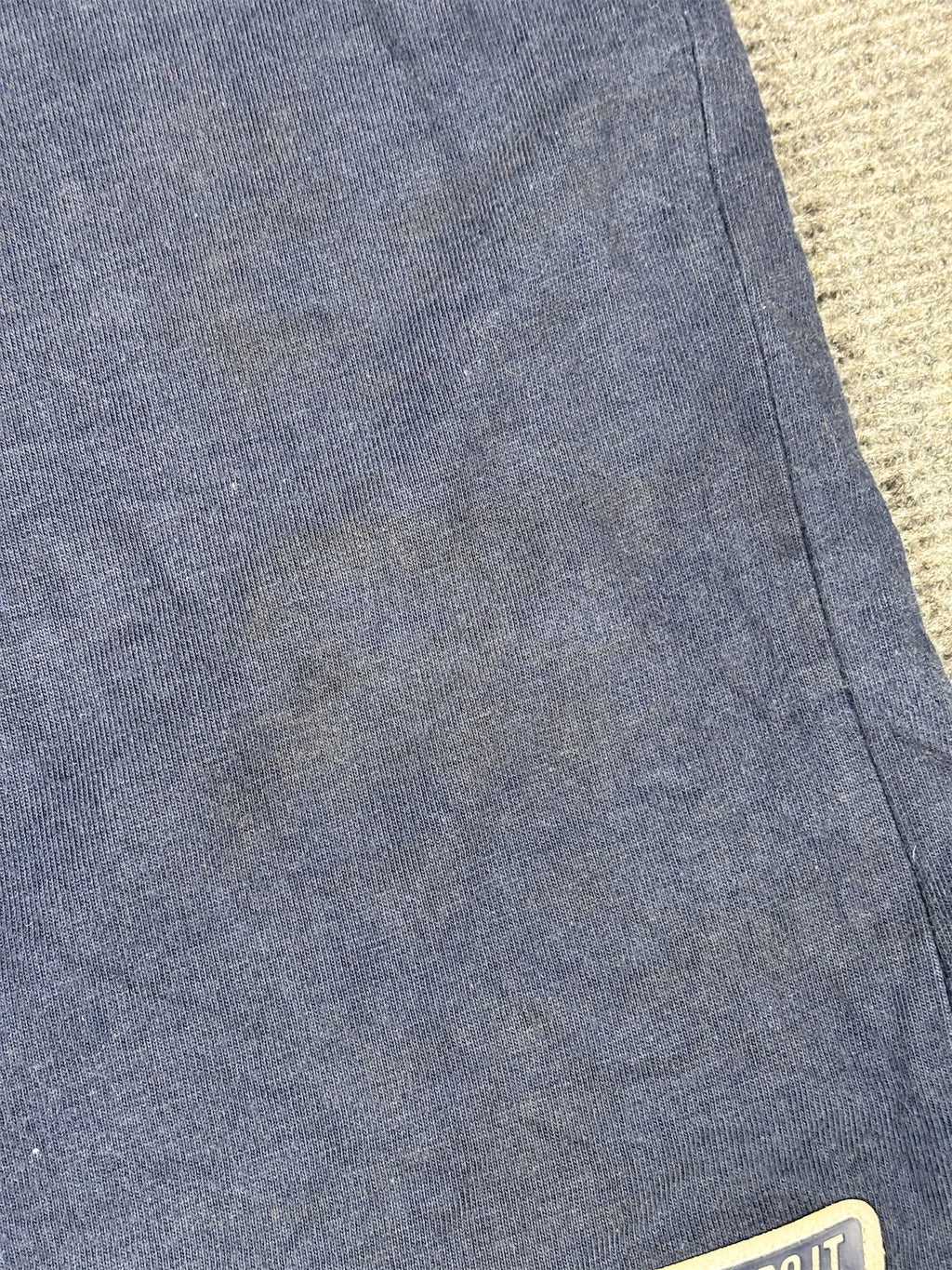 Vintage Y2K Nike T-Shirt Women’s M Navy Blue Embroidered Chest Logo