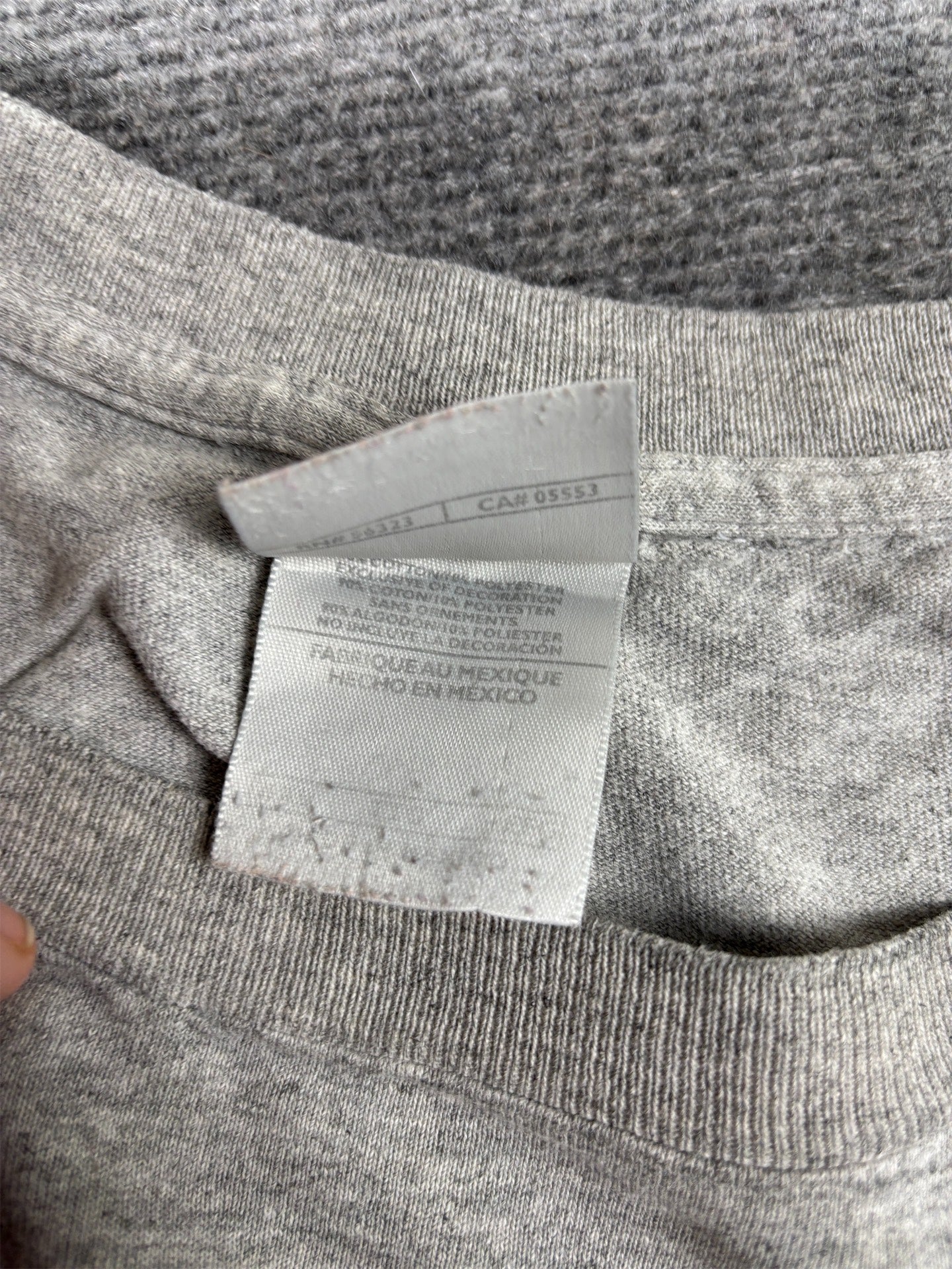 Vintage Y2K Nike T-Shirt Men’s XXL Grey Cotton Basketball Graphic Super Baggy Fit