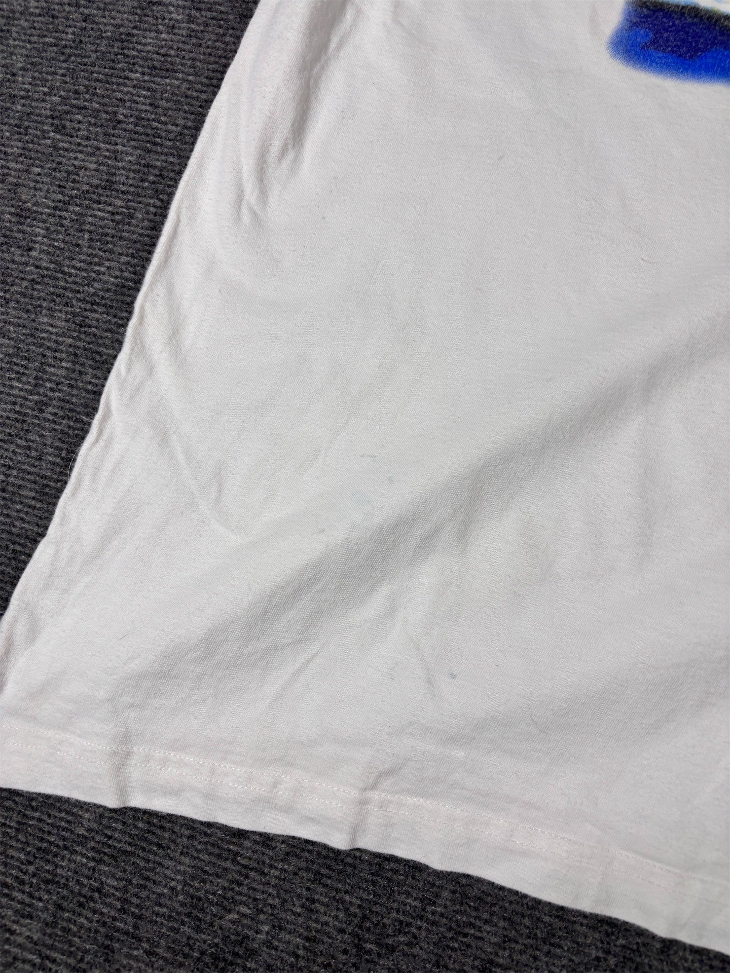 Vintage 90s Nike Tour De France T-Shirt Men’s XL White Cotton 1997 Crew Neck