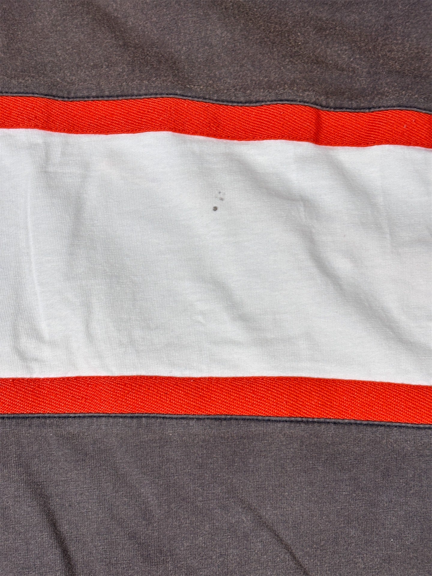 Vintage 90s Nike Rugby Polo Shirt Men’s M Brown Orange Chest Swoosh Back Spell Out