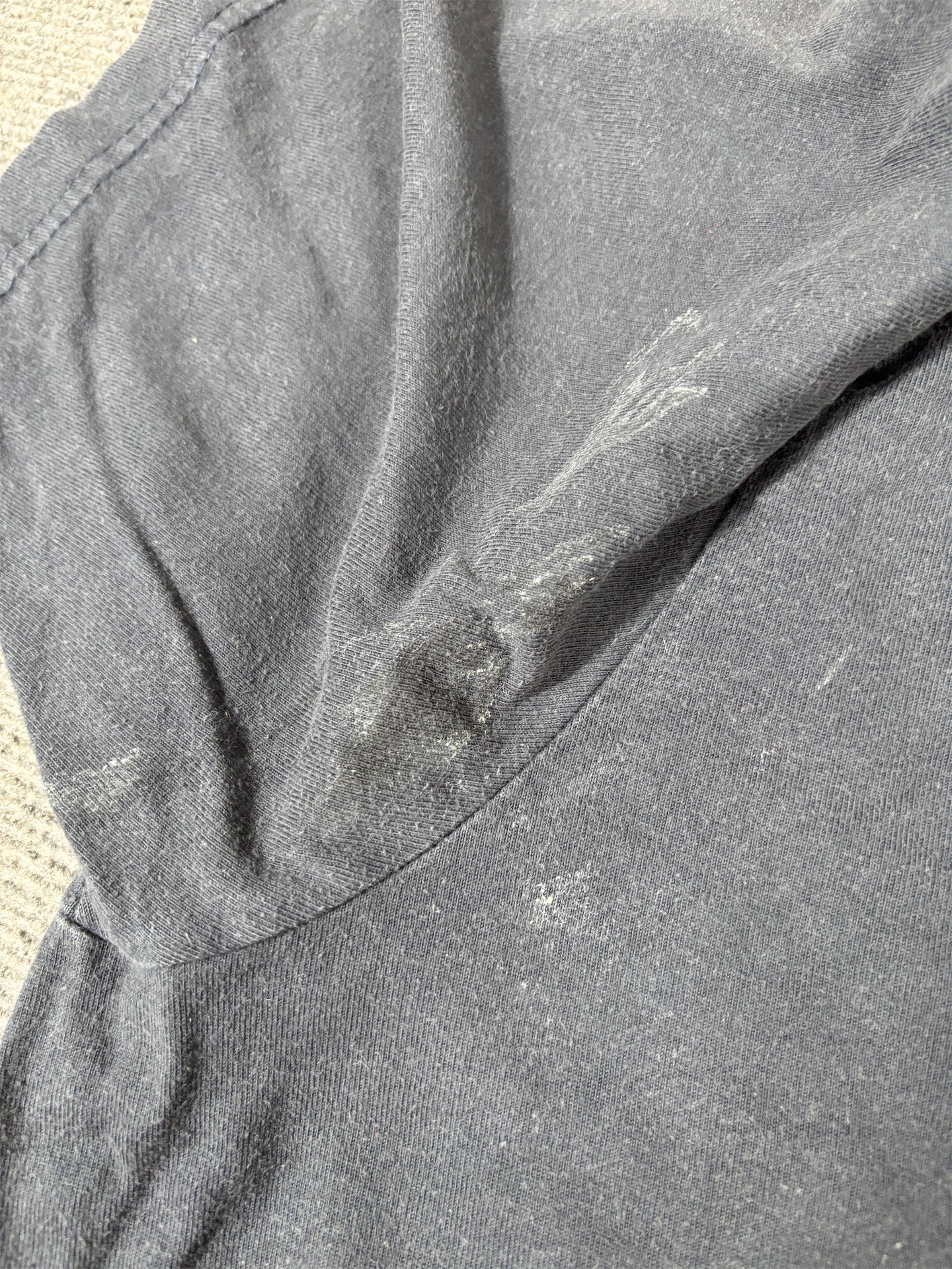 Vintage Y2K Nike T-Shirt Men’s XL Navy Blue Swoosh Logo Trademark Graphic