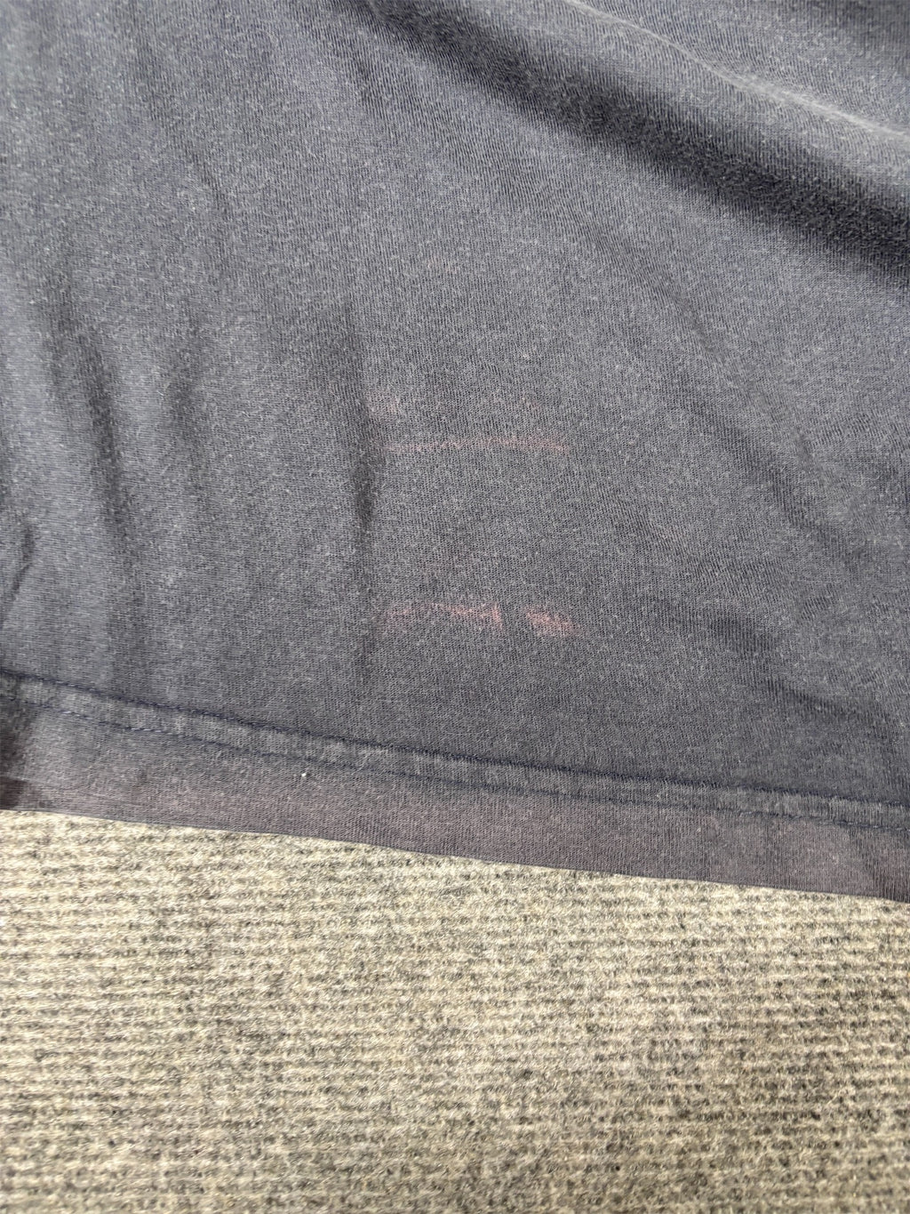 Vintage Y2K Nike T-Shirt Men’s XL Navy Blue Swoosh Logo Trademark Graphic