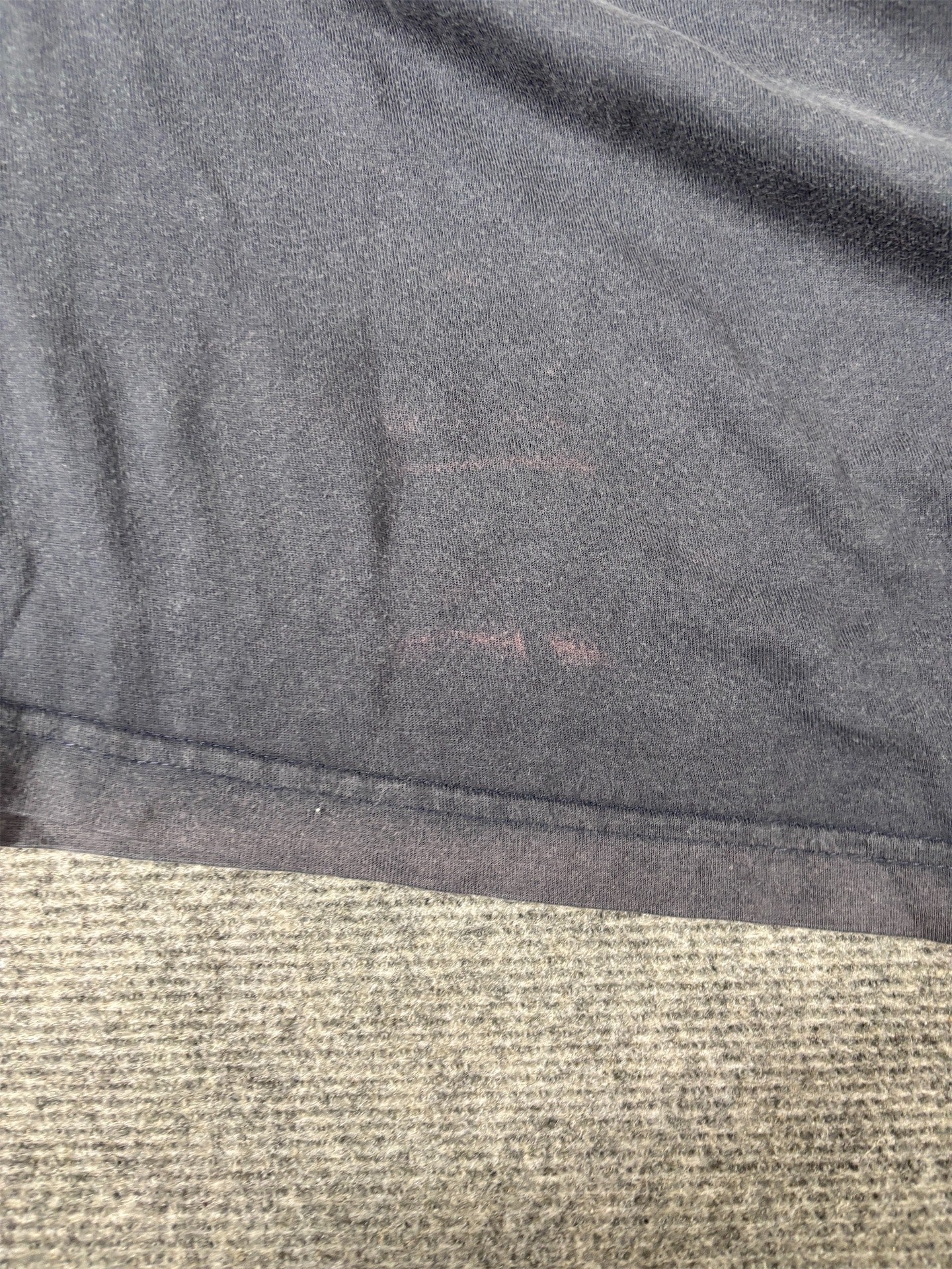 Vintage Y2K Nike T-Shirt Men’s XL Navy Blue Swoosh Logo Trademark Graphic