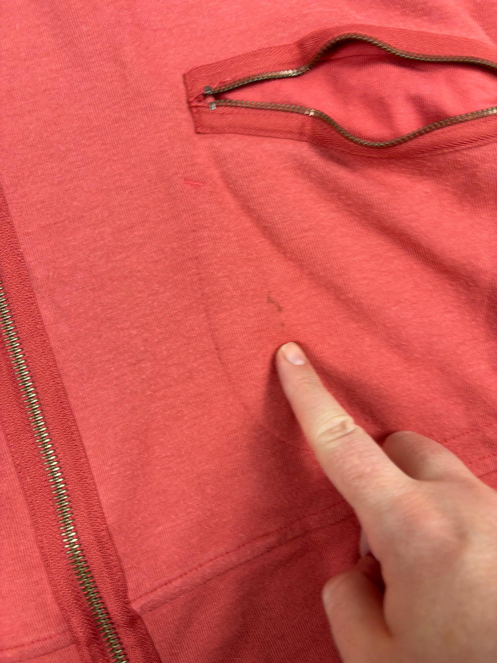 Vintage Y2K Nike Jacket WOmen's Small Pink Activewear Washed Cotton