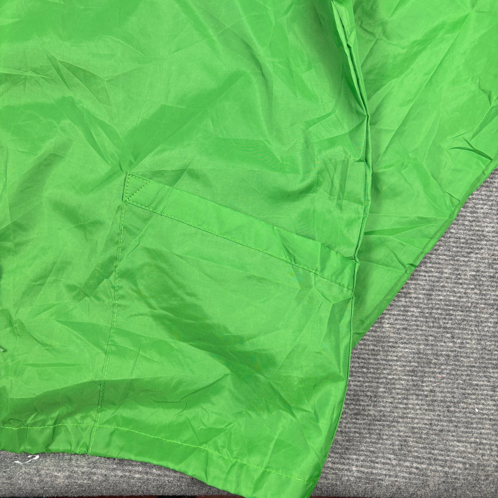Vintage 90s Golf Club Jacket Men's Medium Green Light Windbreaker