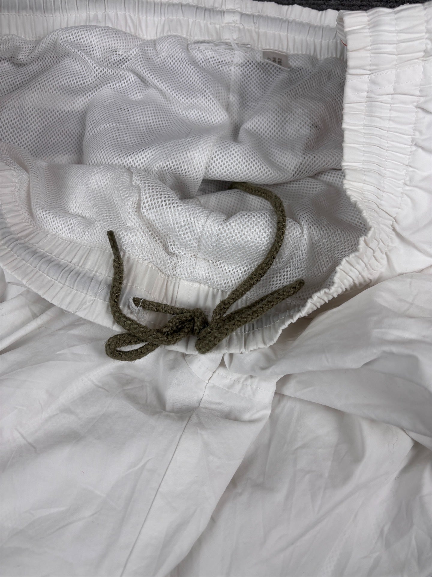 Vintage Y2K Adidas 3/4 Track Pants Men’s M White Orange Summer Cargo Bungee Tabs