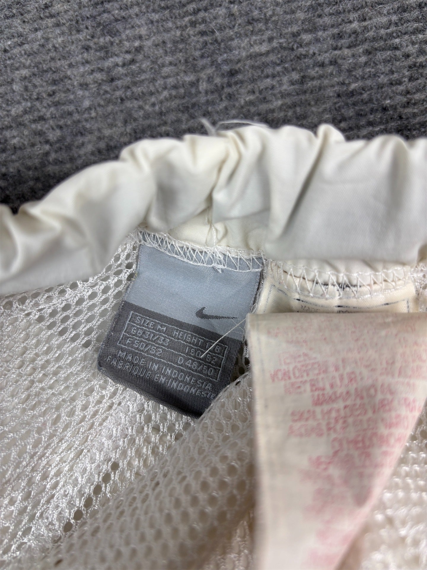 Vintage Y2K Nike Cortez 3/4 Track Pants Men’s M White Blue Red Bungee Tab