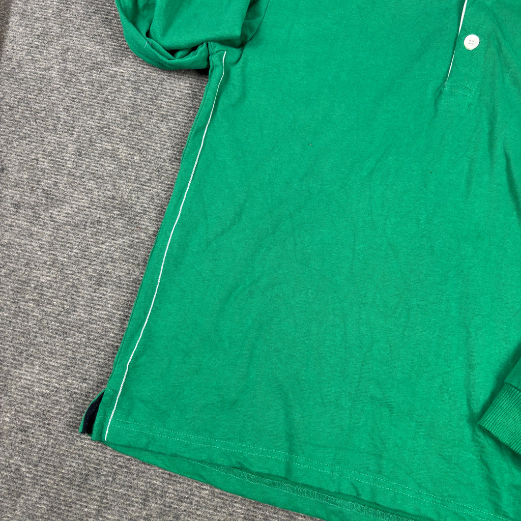 Ireland Rugby Shirt Men's Small Green White Long Sleeve