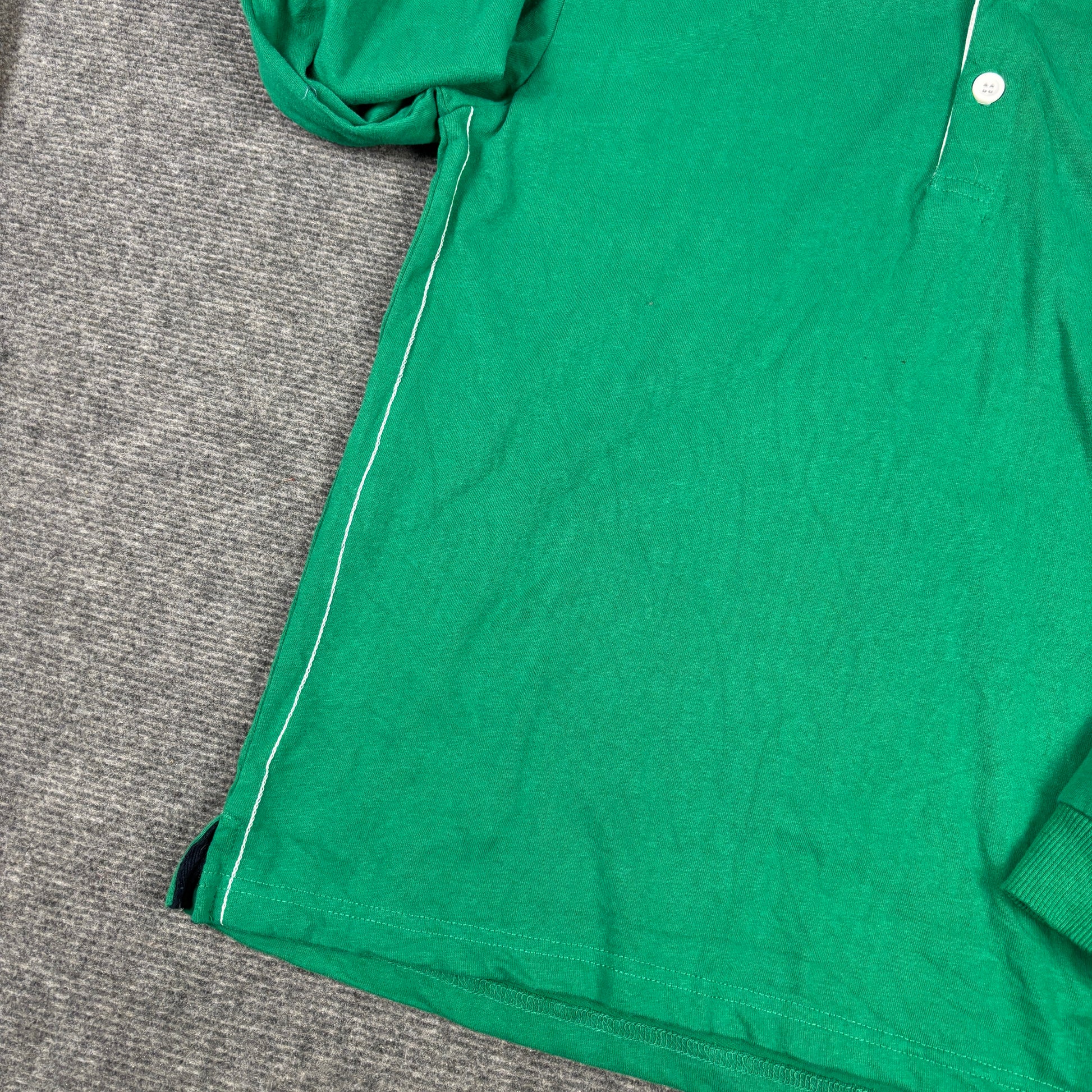 Ireland Rugby Shirt Men's Small Green White Long Sleeve