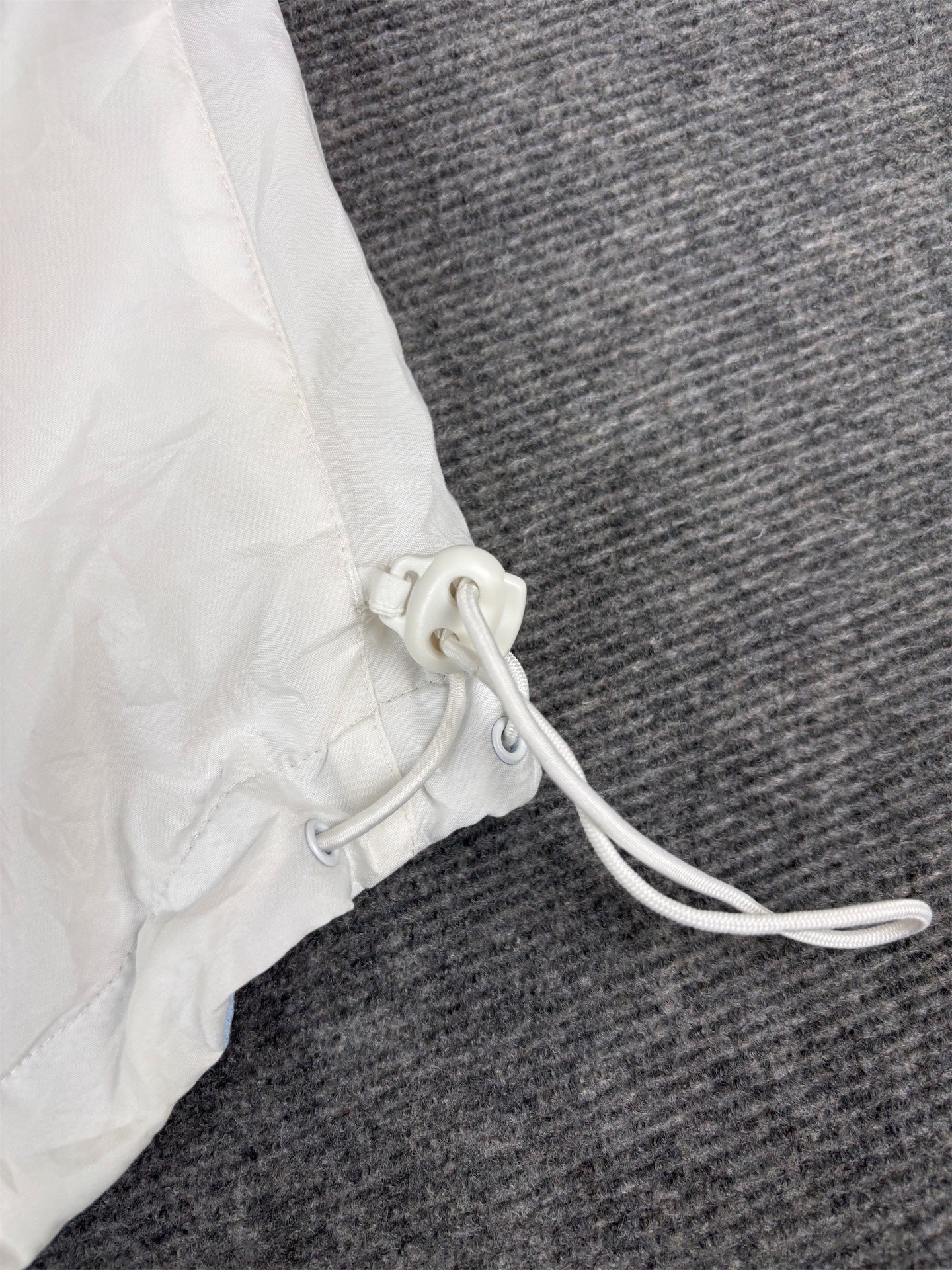 Vintage Y2K Nike 3/4 Track Pants Men’s L White Blue Bungee Tabs Windbreakers