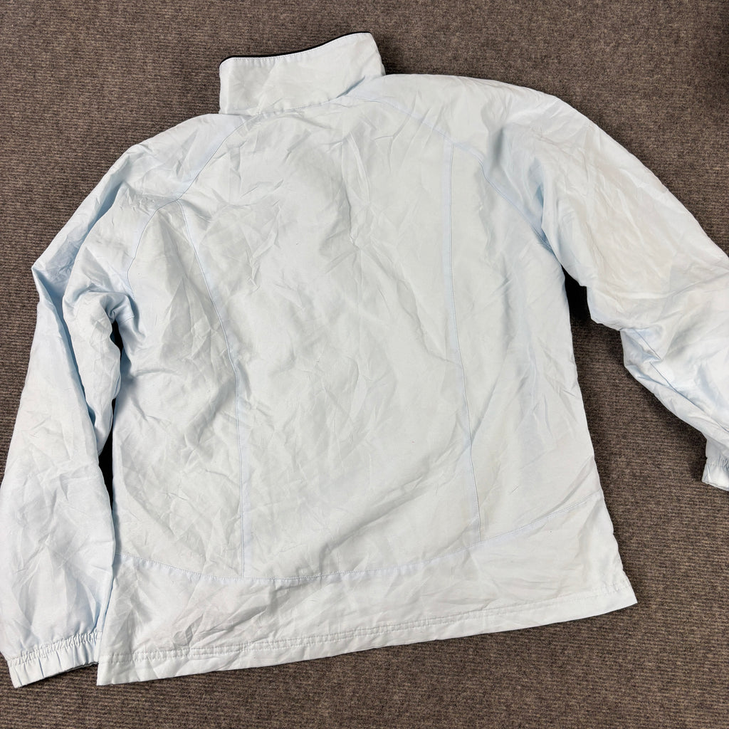 Vintage 00s Adidas Activewear Jacket Women's Medium Baby Blue