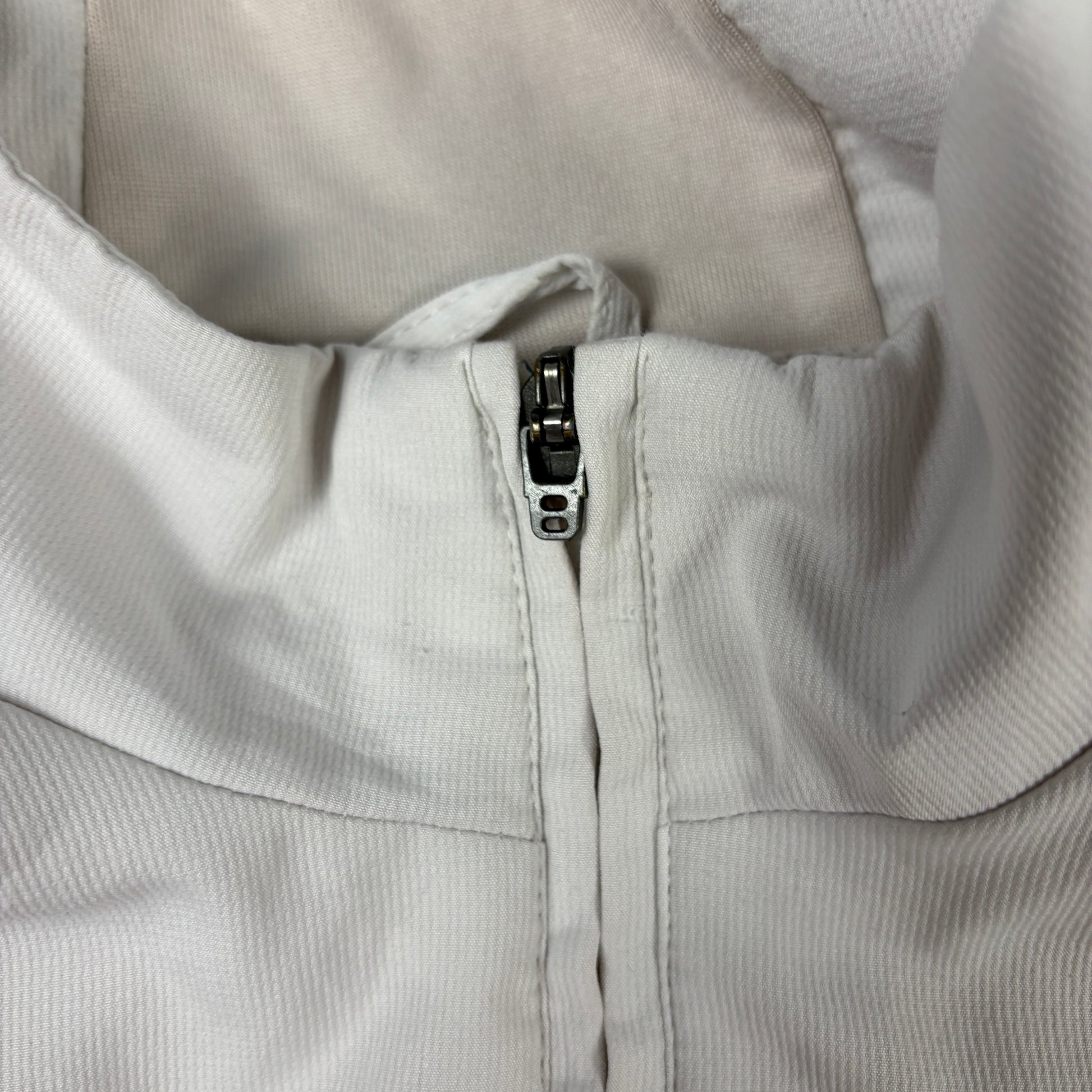 Vintage 00s Nike Football Valencia Jacket Men's Small White Windbreaker