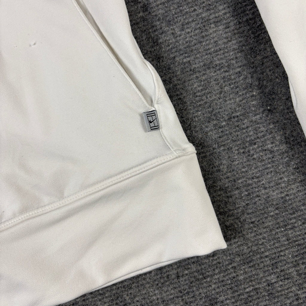 Vintage Y2K Nike Court Jacket Women's XS White Silver Dri-Fit Full Zip