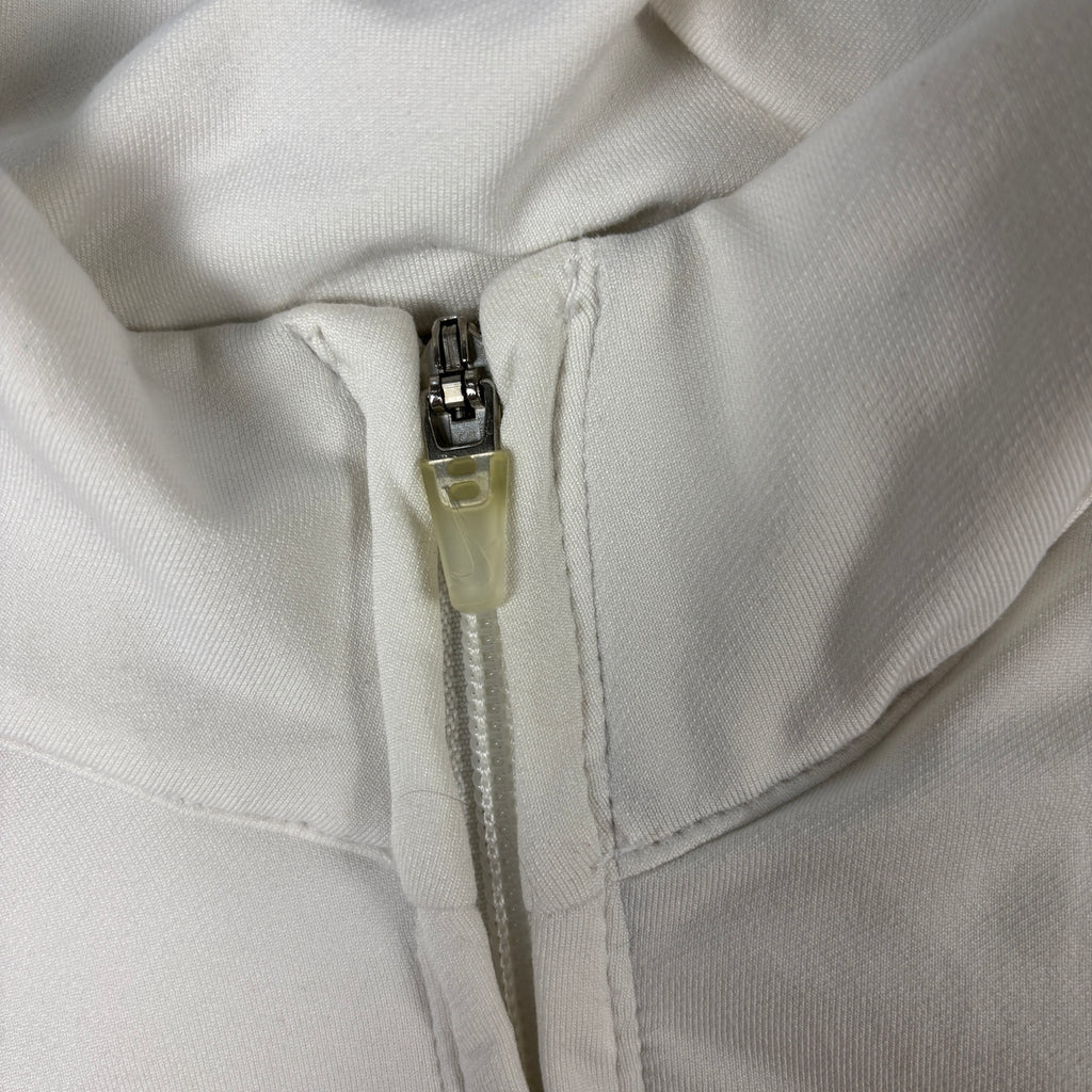 Vintage Y2K Nike Court Jacket Women's XS White Silver Dri-Fit Full Zip