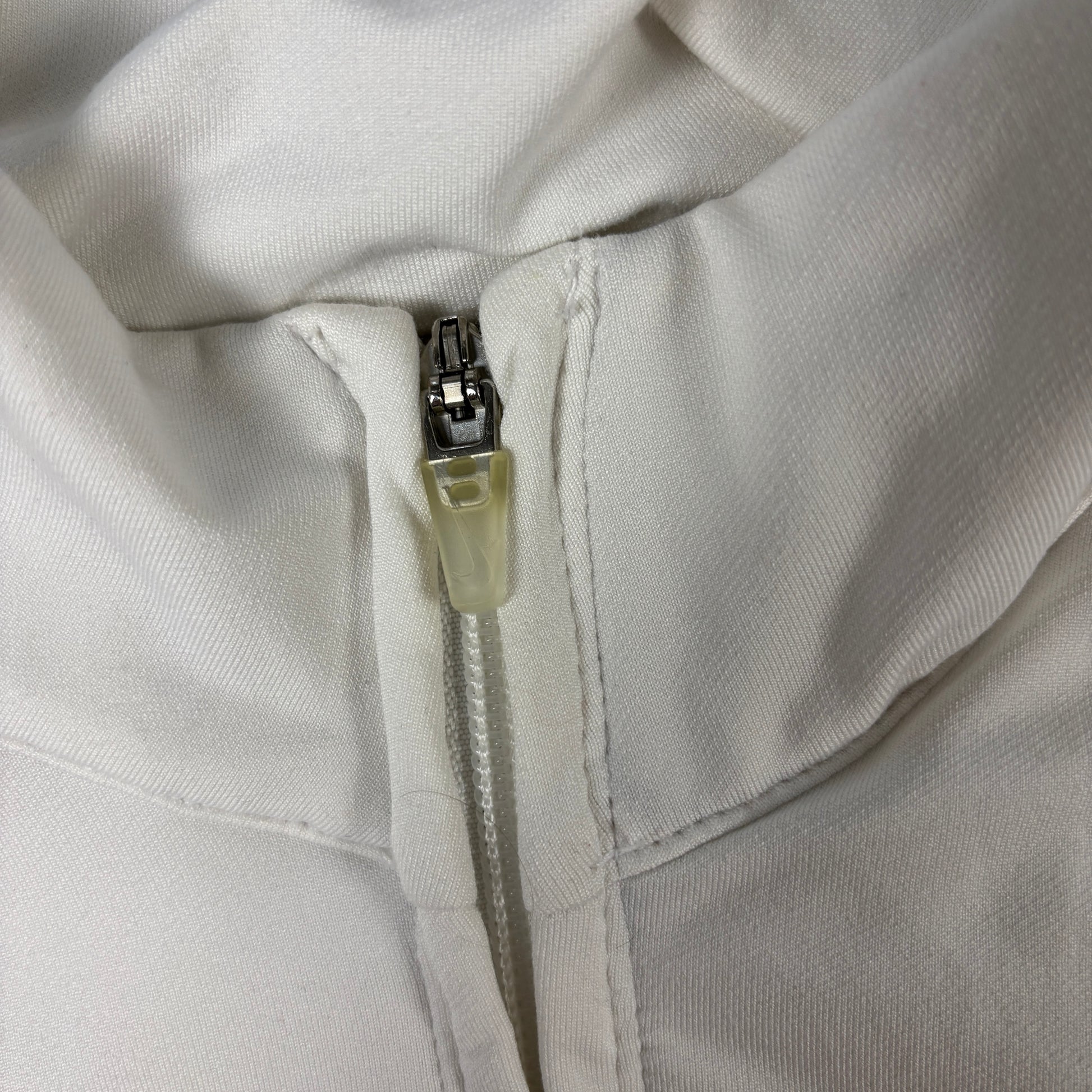 Vintage Y2K Nike Court Jacket Women's XS White Silver Dri-Fit Full Zip