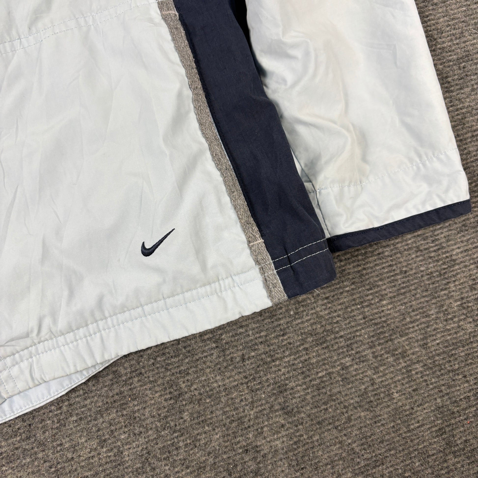 Vintage 00s Nike Activewear Jacket Women's Small Baby Blue Full Zip
