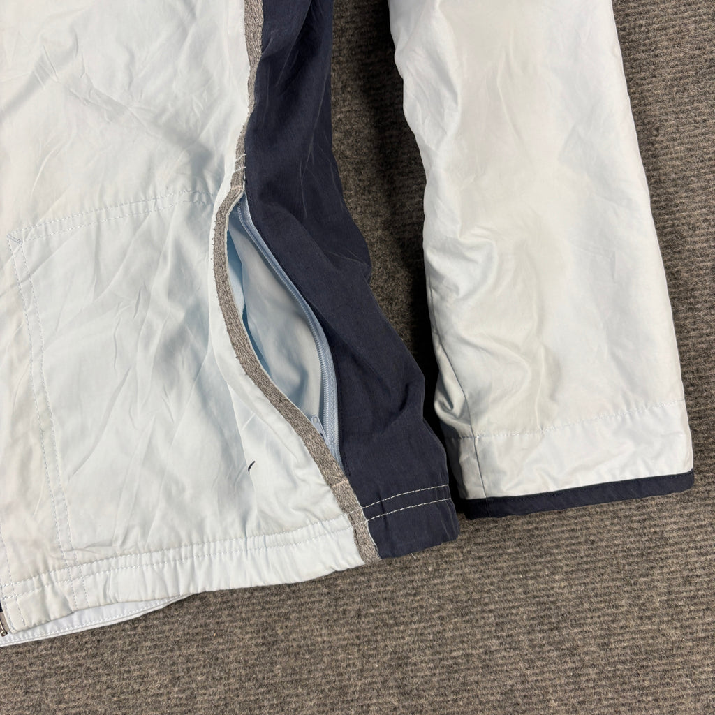 Vintage 00s Nike Activewear Jacket Women's Small Baby Blue Full Zip