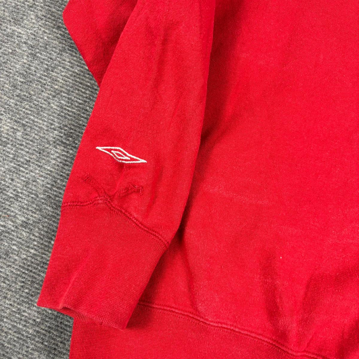 Vintage Umbro Jumper Men's Medium Red England Spell Out Logo