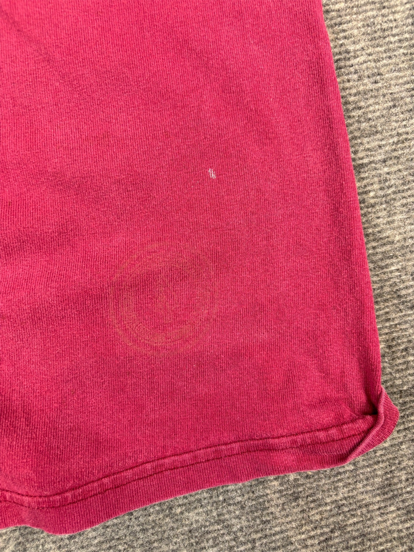 Vintage 90s Nike FSU Seminoles T-Shirt Size M Red Heavy Cotton Arrow Logo Embroidered