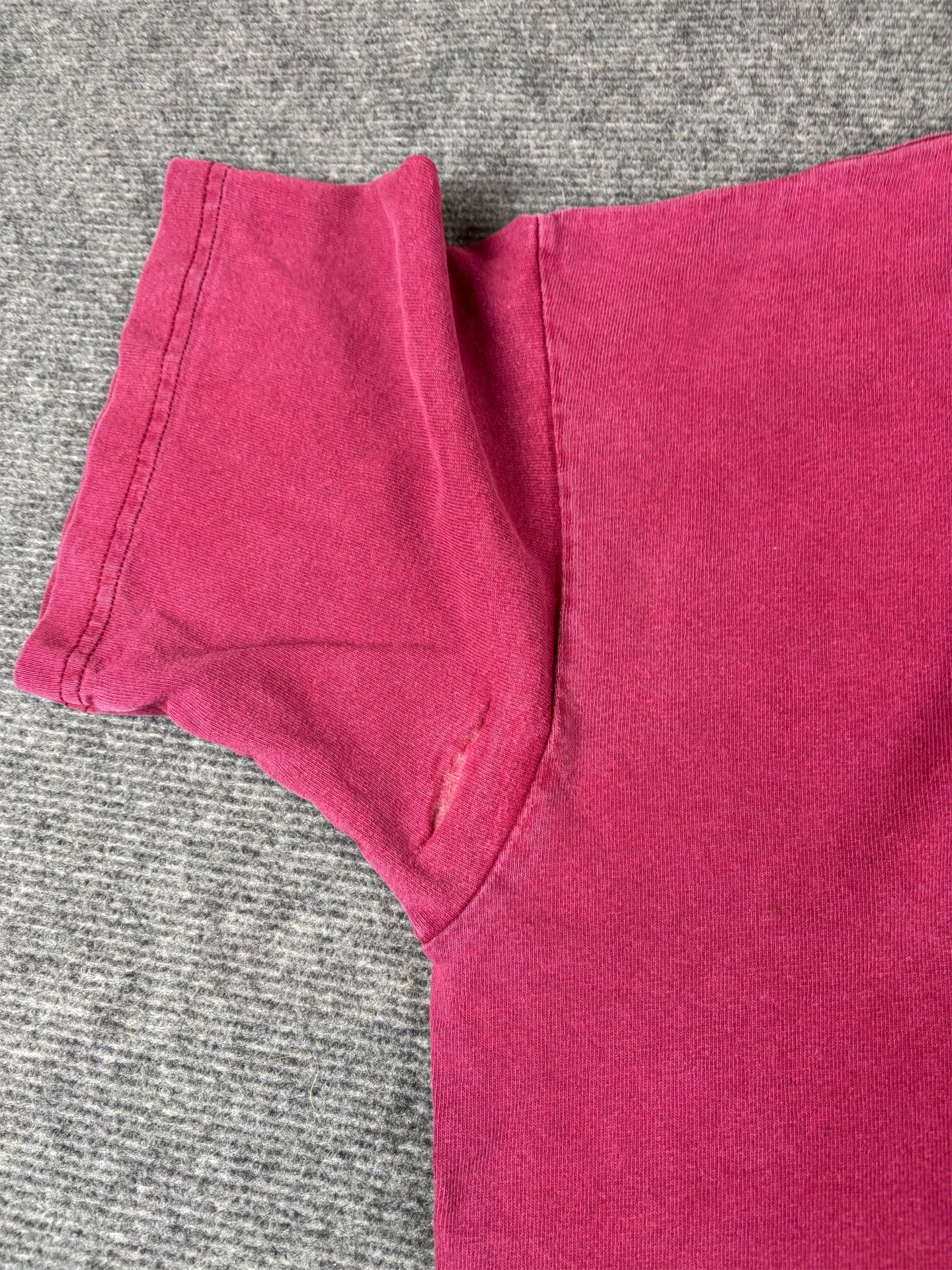 Vintage 90s Nike FSU Seminoles T-Shirt Size M Red Heavy Cotton Arrow Logo Embroidered