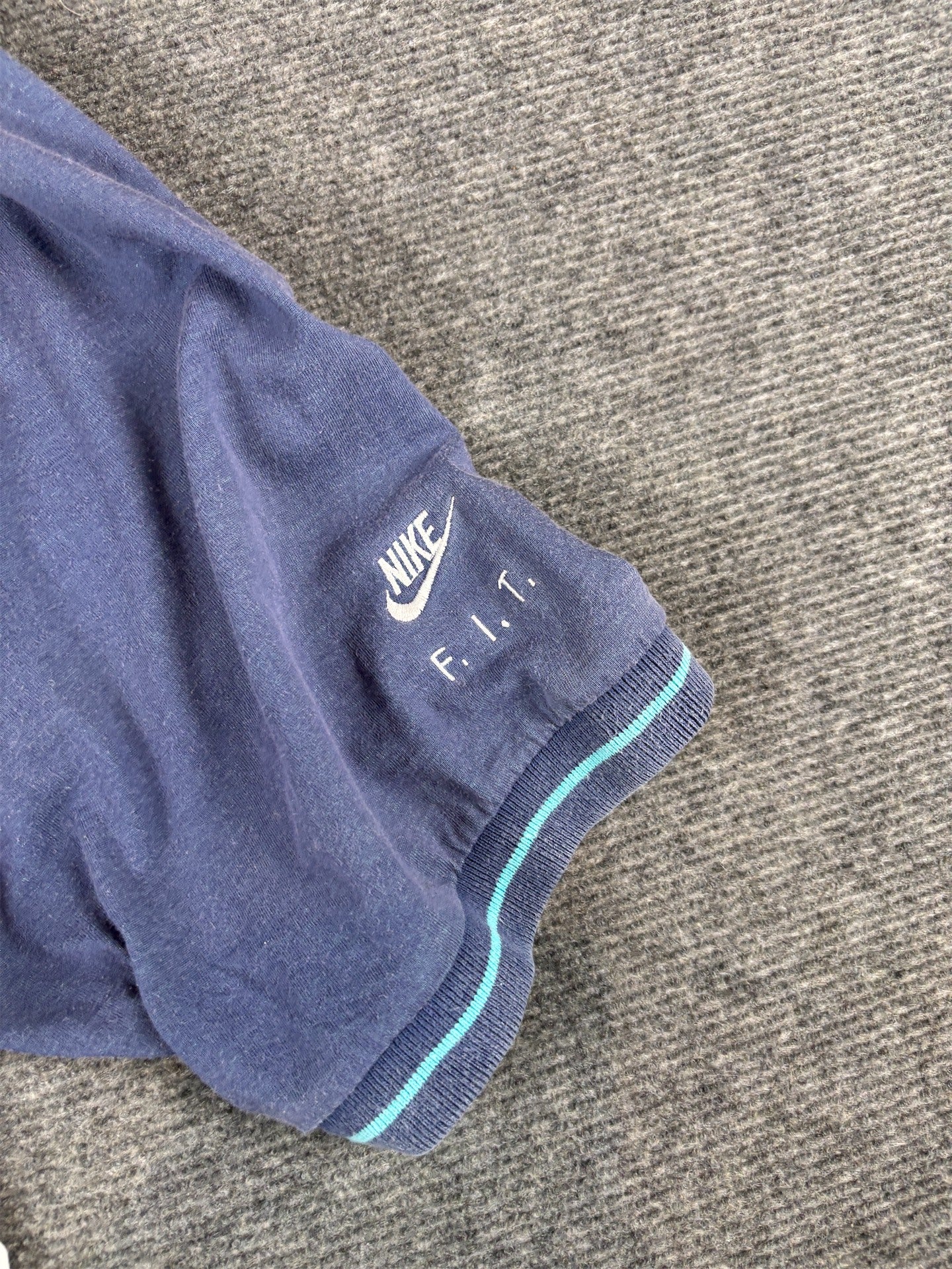 Vintage 90s Nike Court Agassi 1/4 Zip T-Shirt Size S White Navy Challenge Court Rare