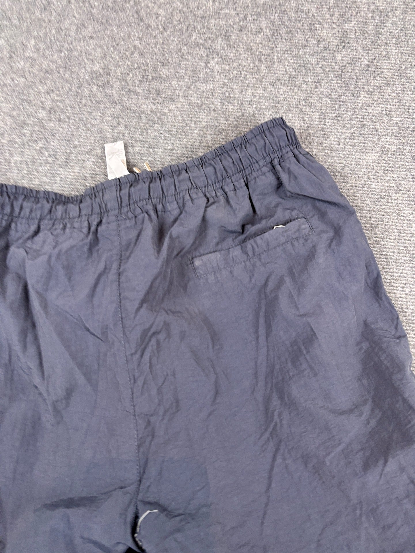 Nike Jordan Track Pants S Black Grey Panels 23 Detail Bungee Tabs