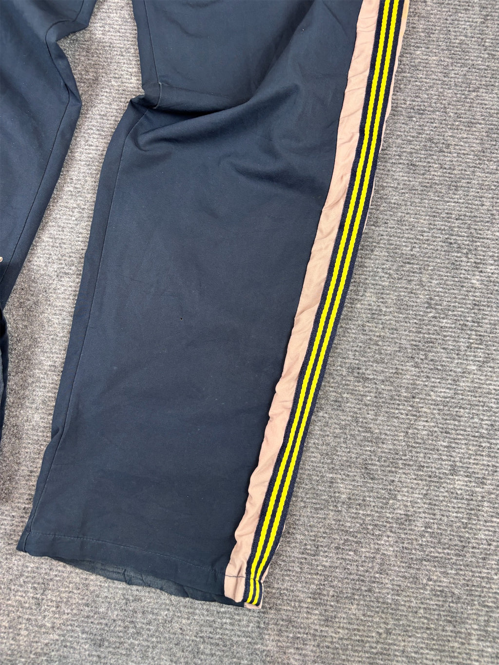 Nike Basketball Track Pants Men's S Navy Golden State NBA Embroidered Logos